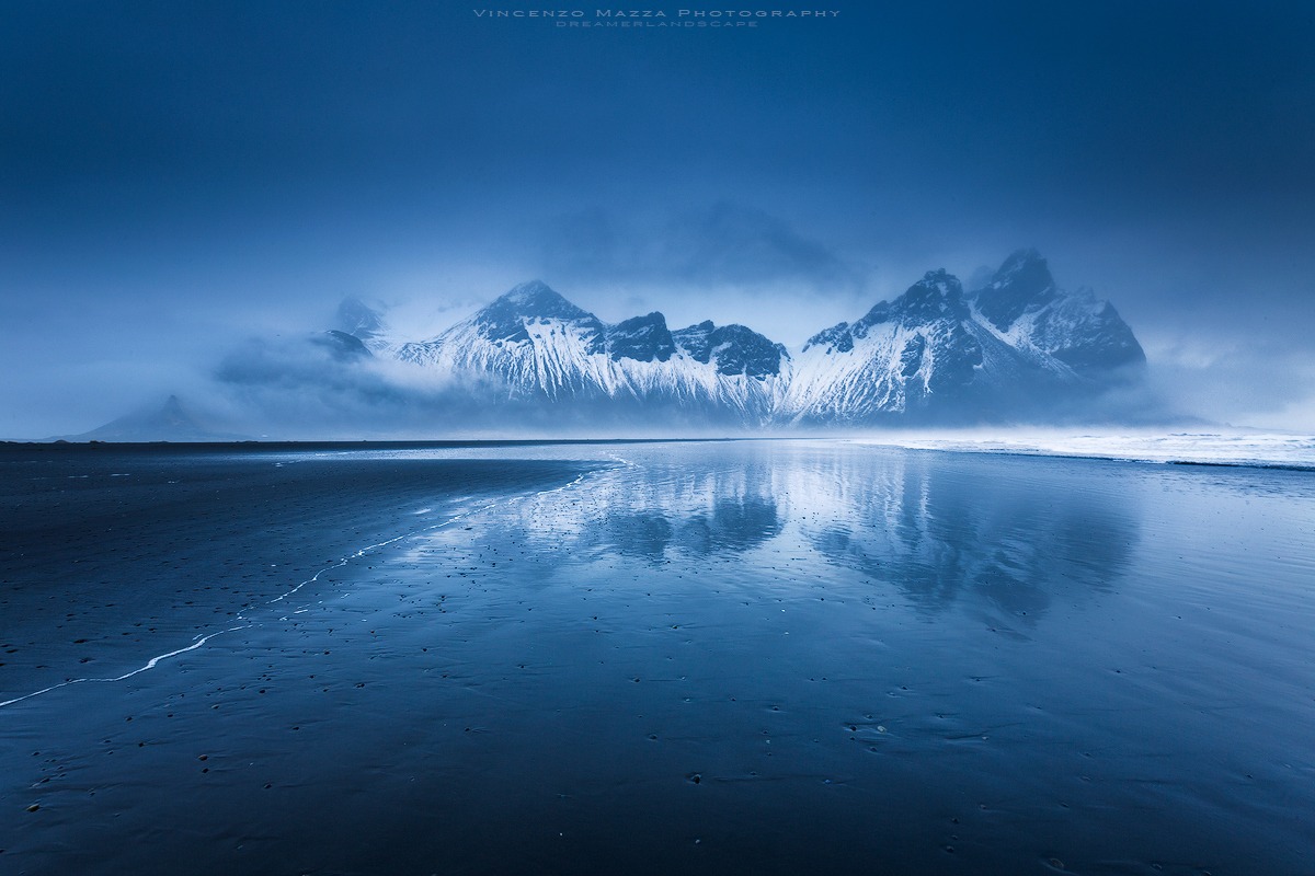 Blue Vestrahorn