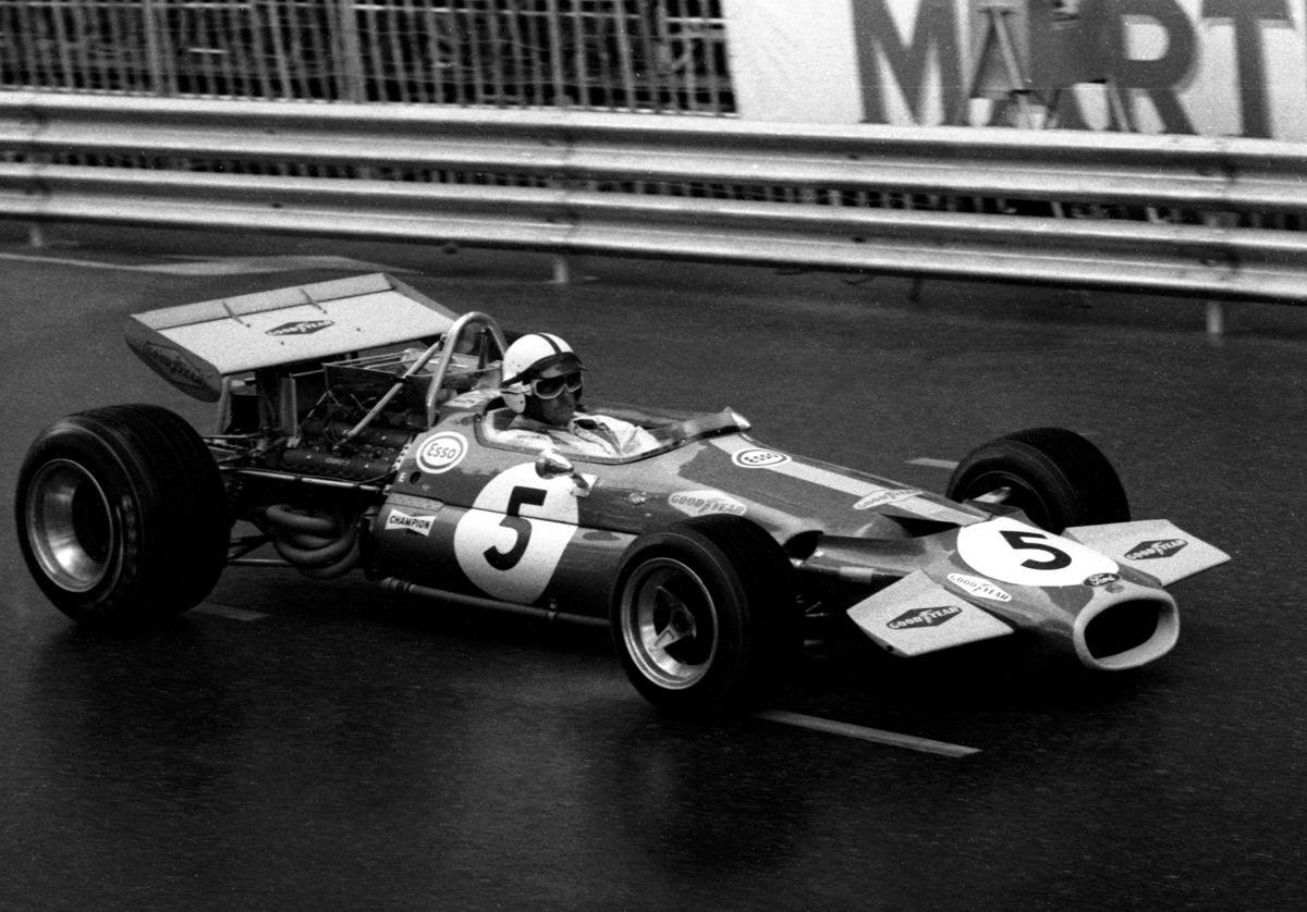 Jack Brabham Brabham Ford GP Monaco 1970