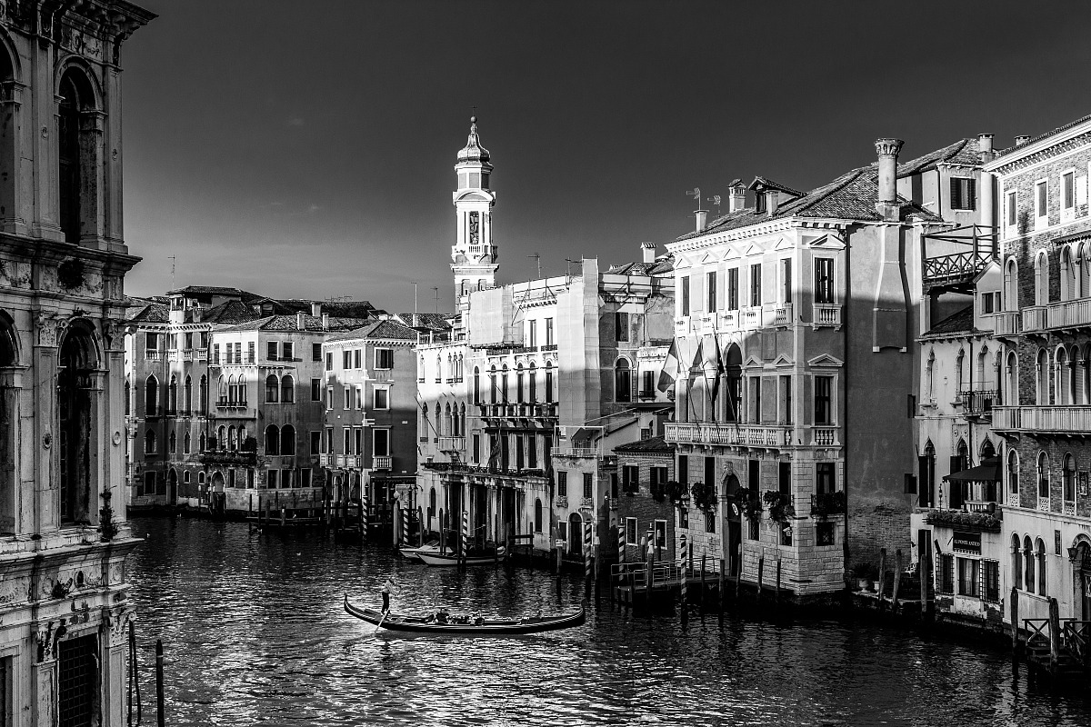 Gondola on the Grand Canal
