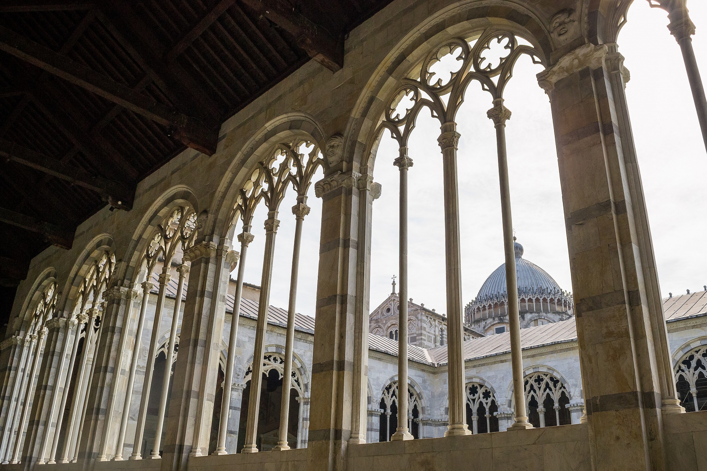 Pisa, inside the cemetery