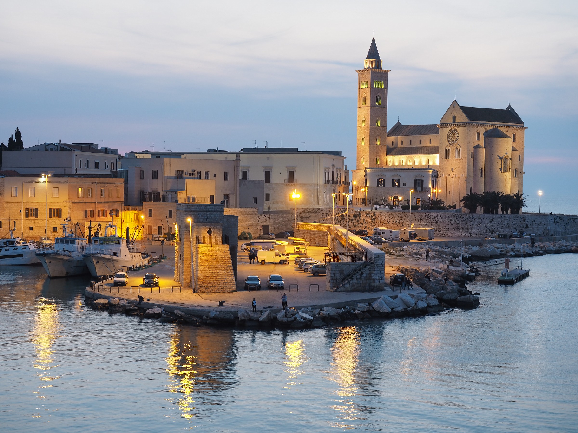 View from the villa of Trani