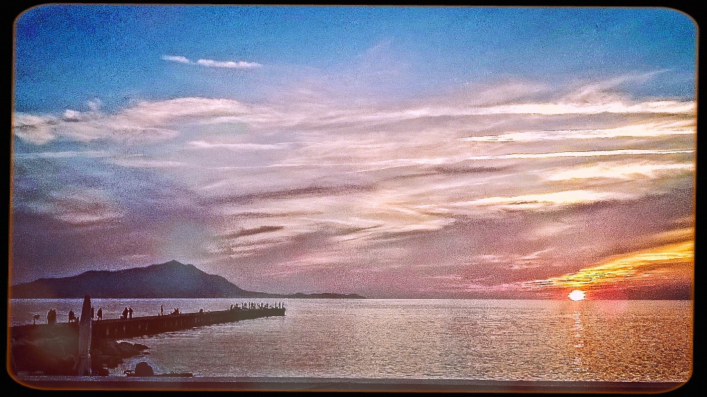 Tramonto di Torregaveta