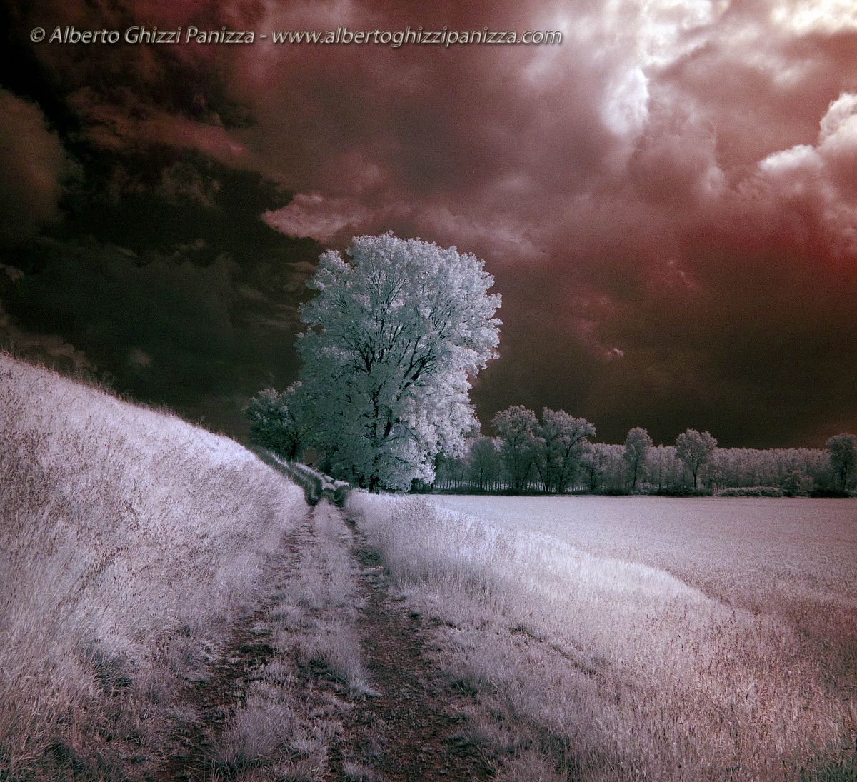 Temporale sull'Argine