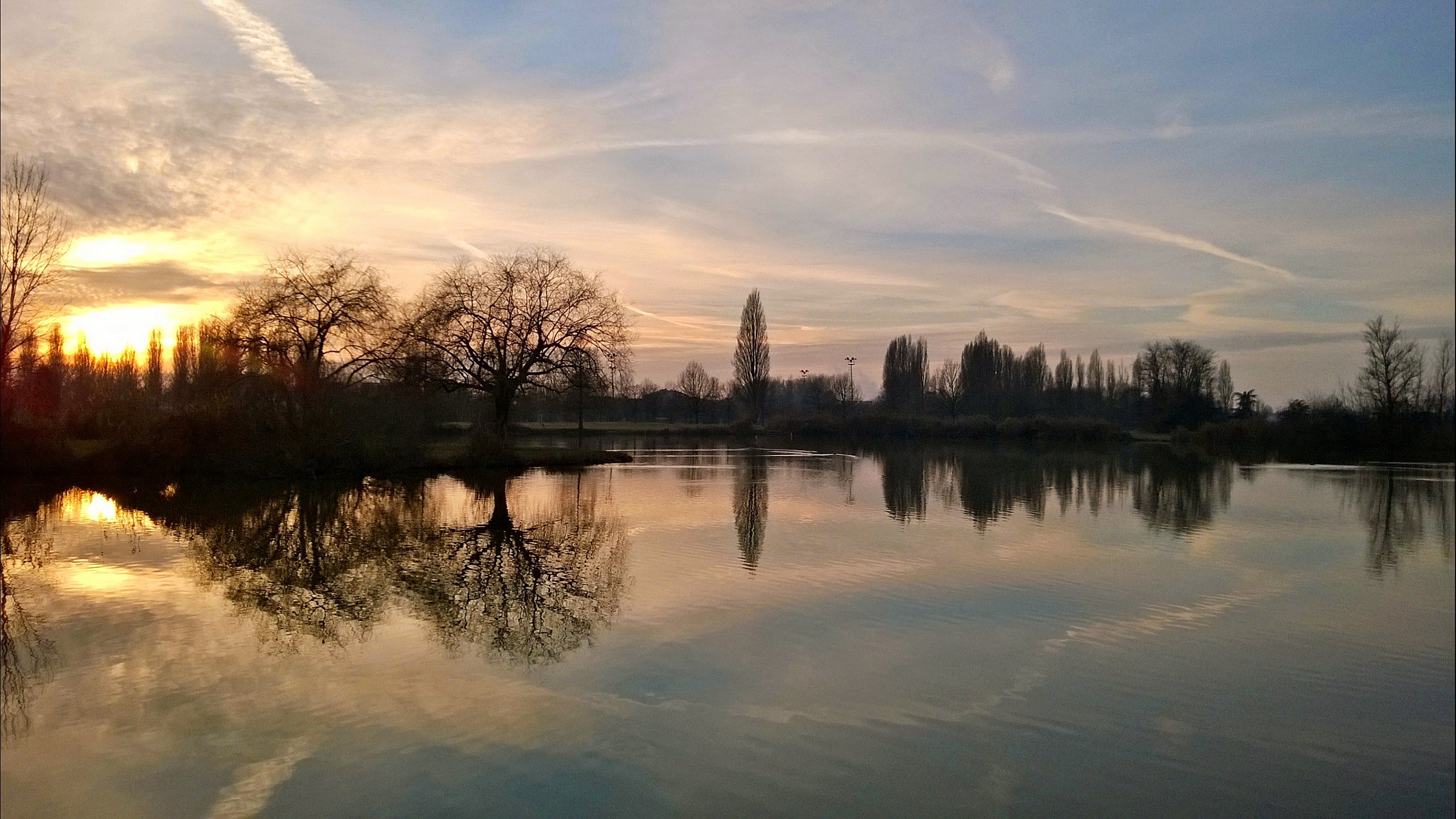 Tramonto al Parco Urbano, Marzo 2015