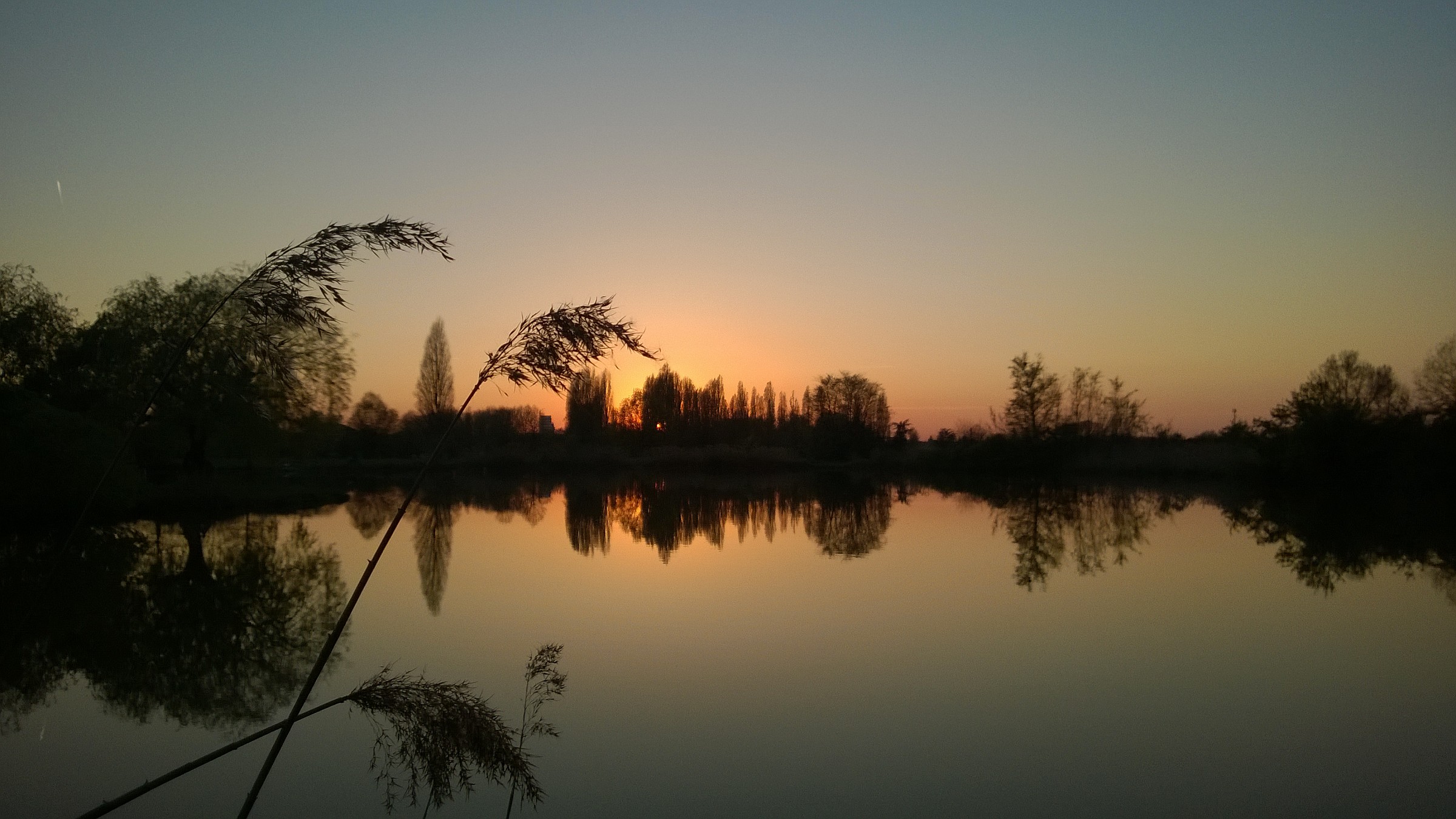Tramonto al Parco Urbano, Aprile 2015