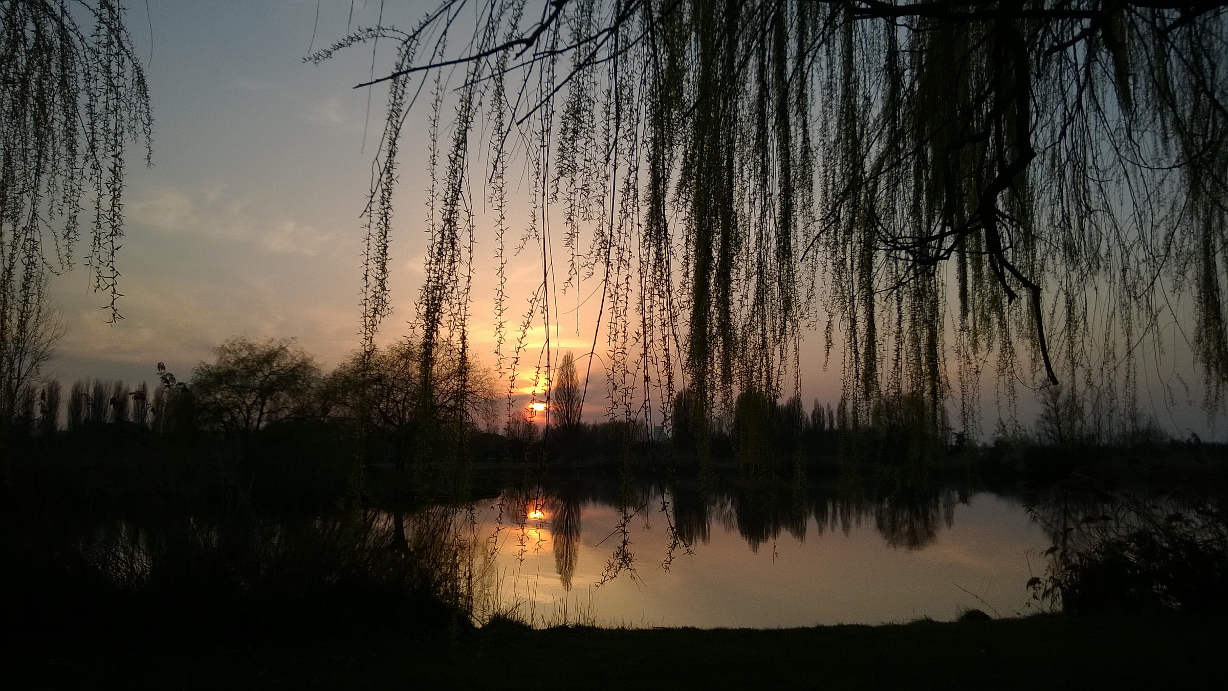 Tramonto al Parco Urbano, Marzo 2015