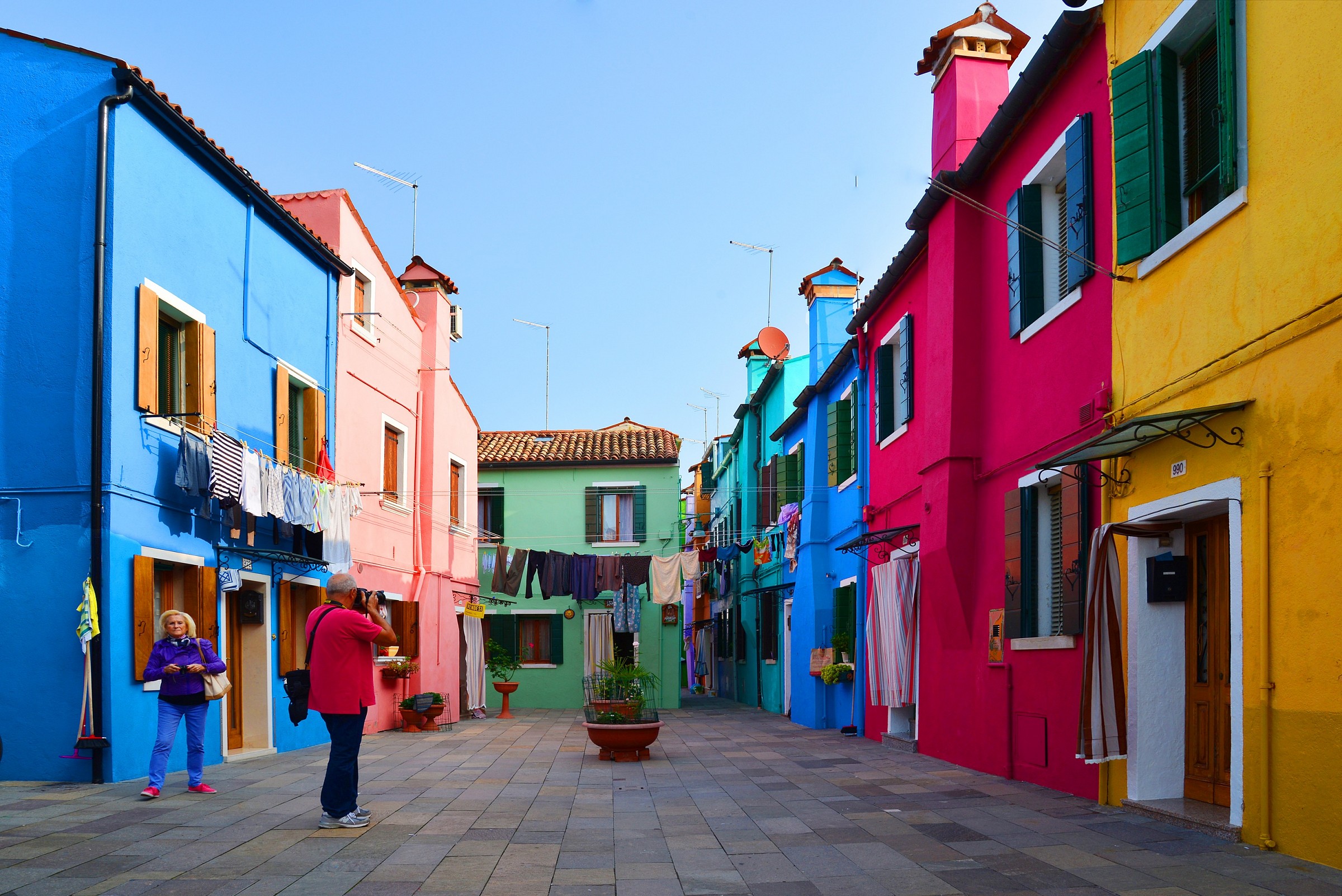The colors of Burano