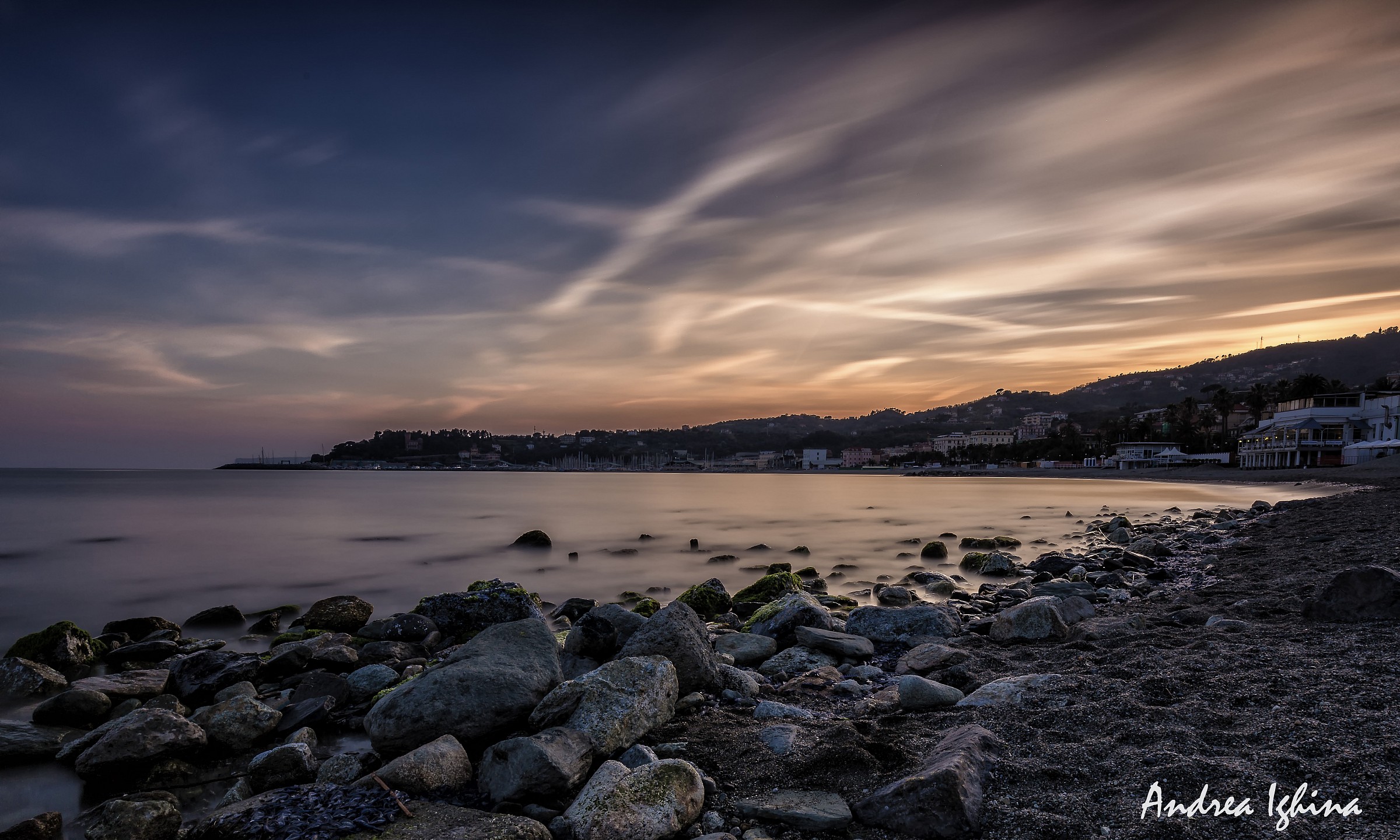 Tramonto a Varazze (sv).