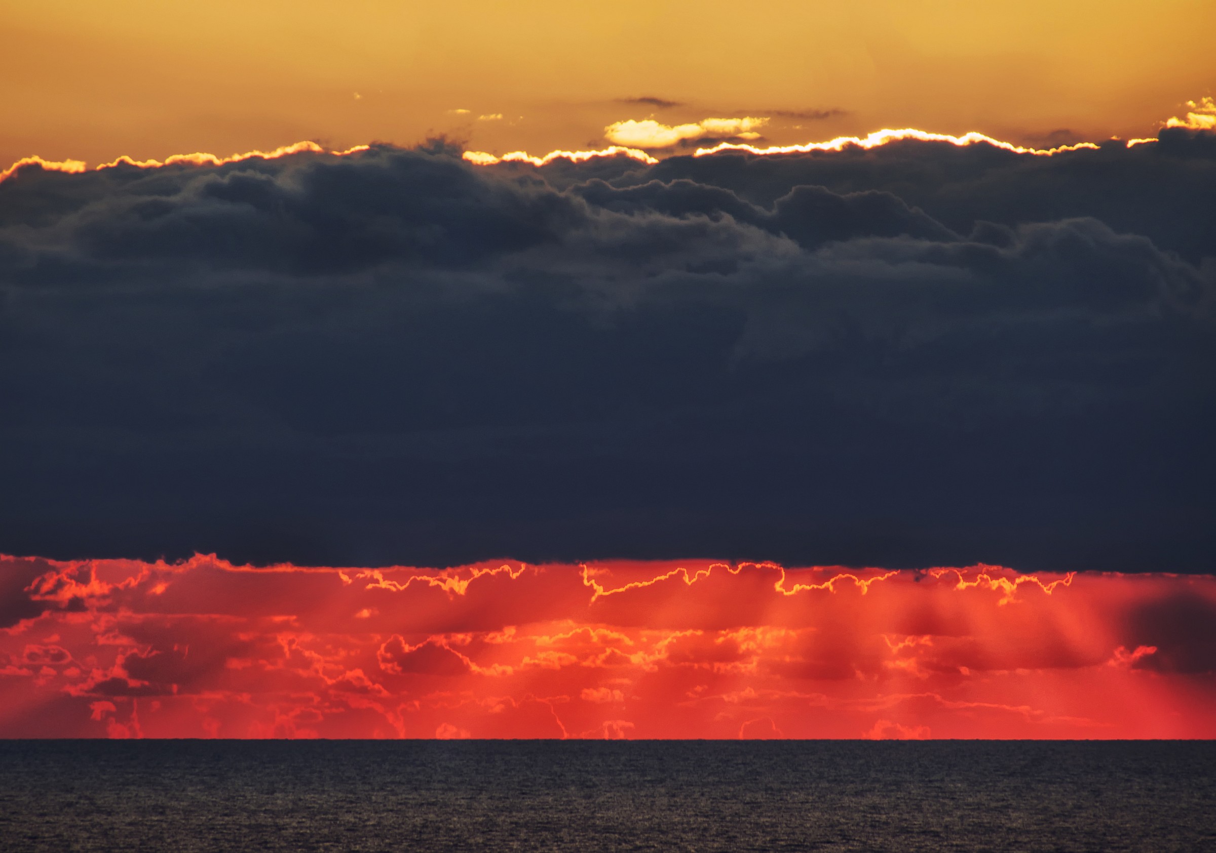 Sunset unreal but true!