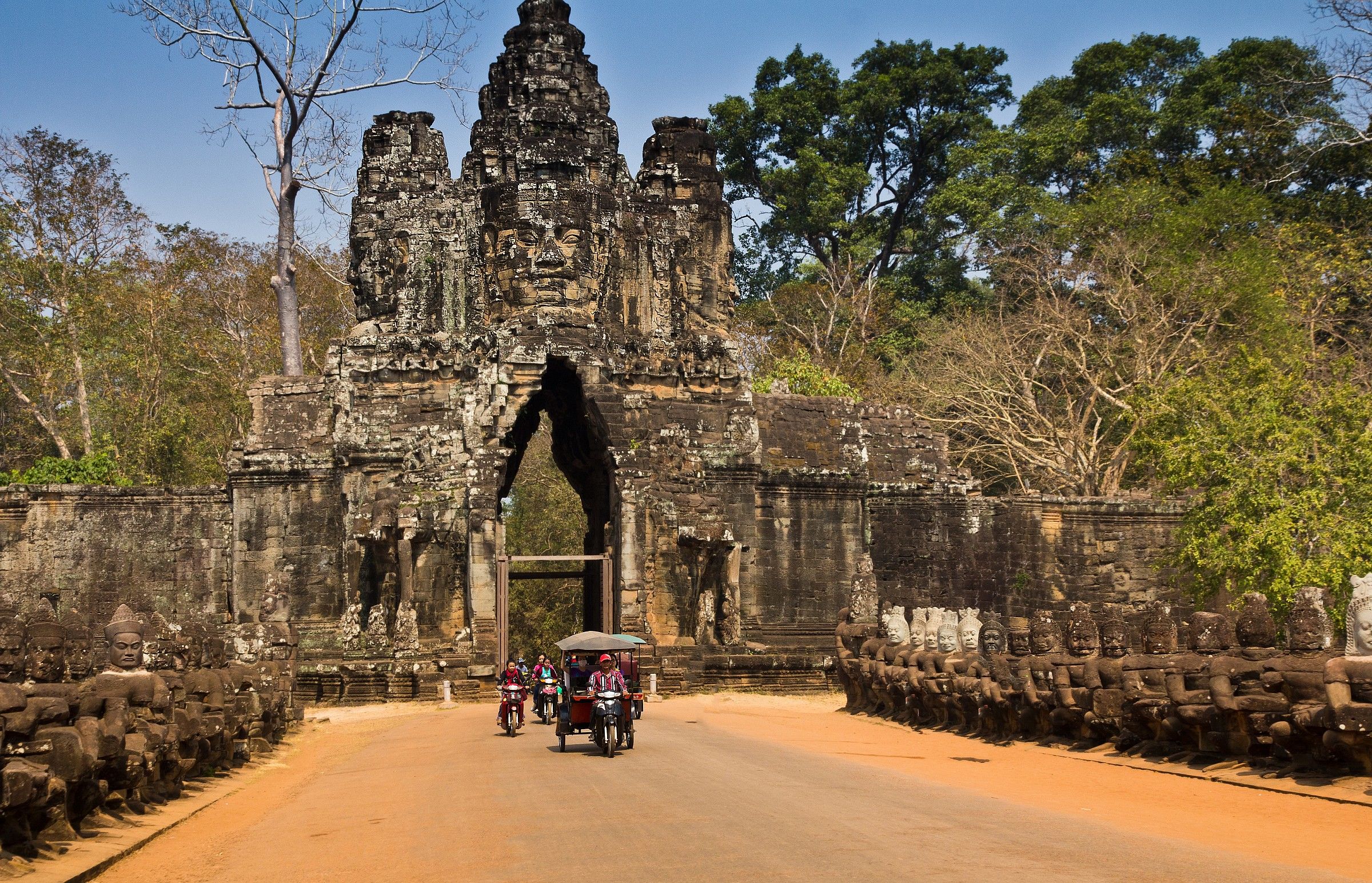 Angkor Thom, porta sud