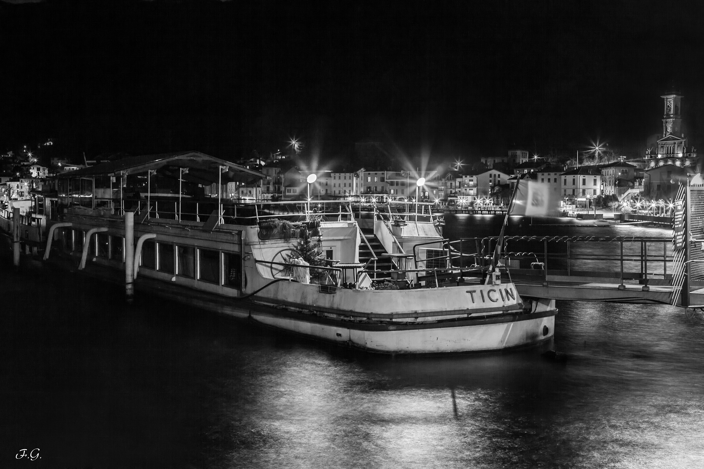 Il Ticino visto dal Porto