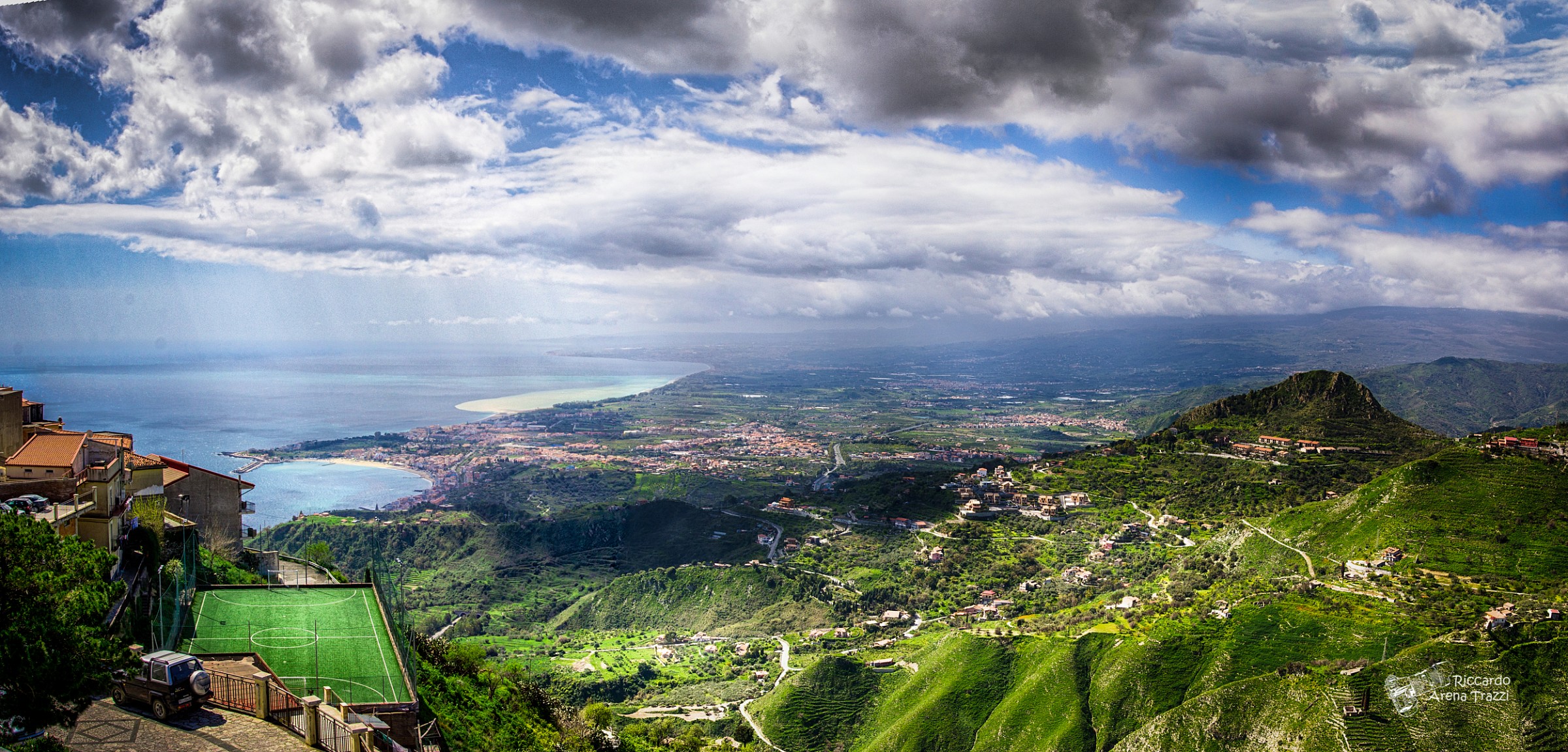 Panoramica Castelmola - Giardini Naxos