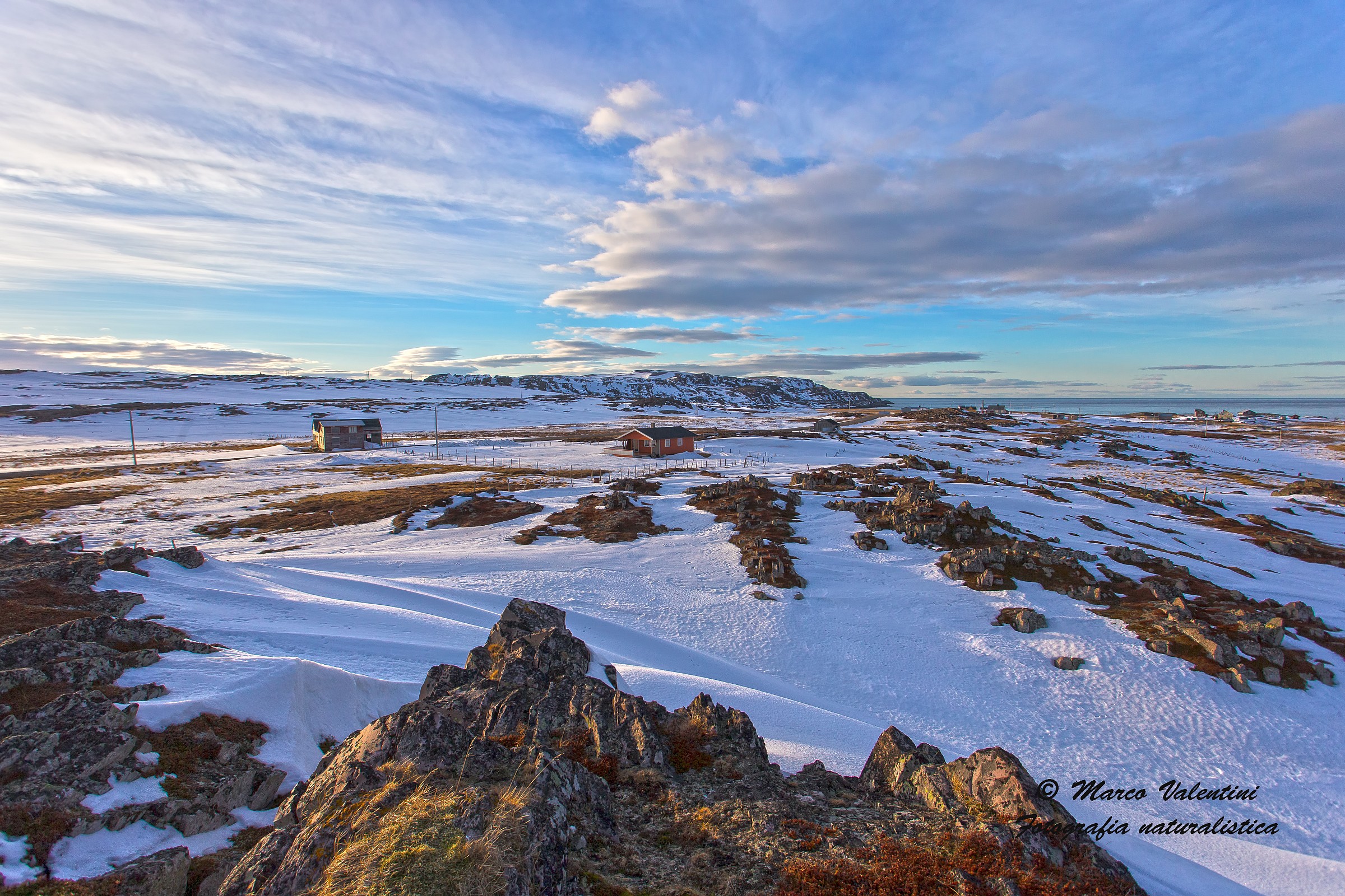 Sunset infinity to Varanger