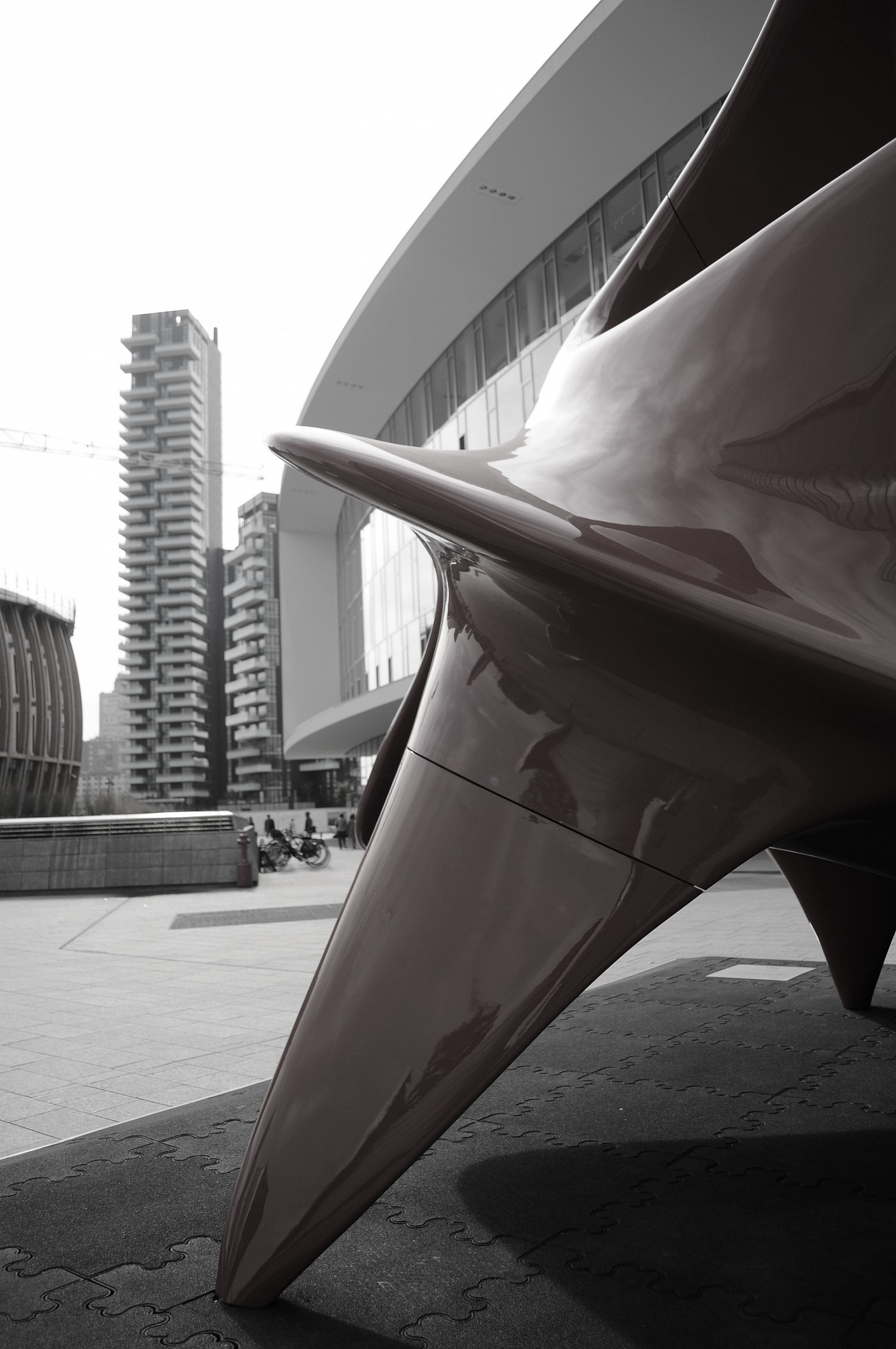 Particolare Scultura in b/n