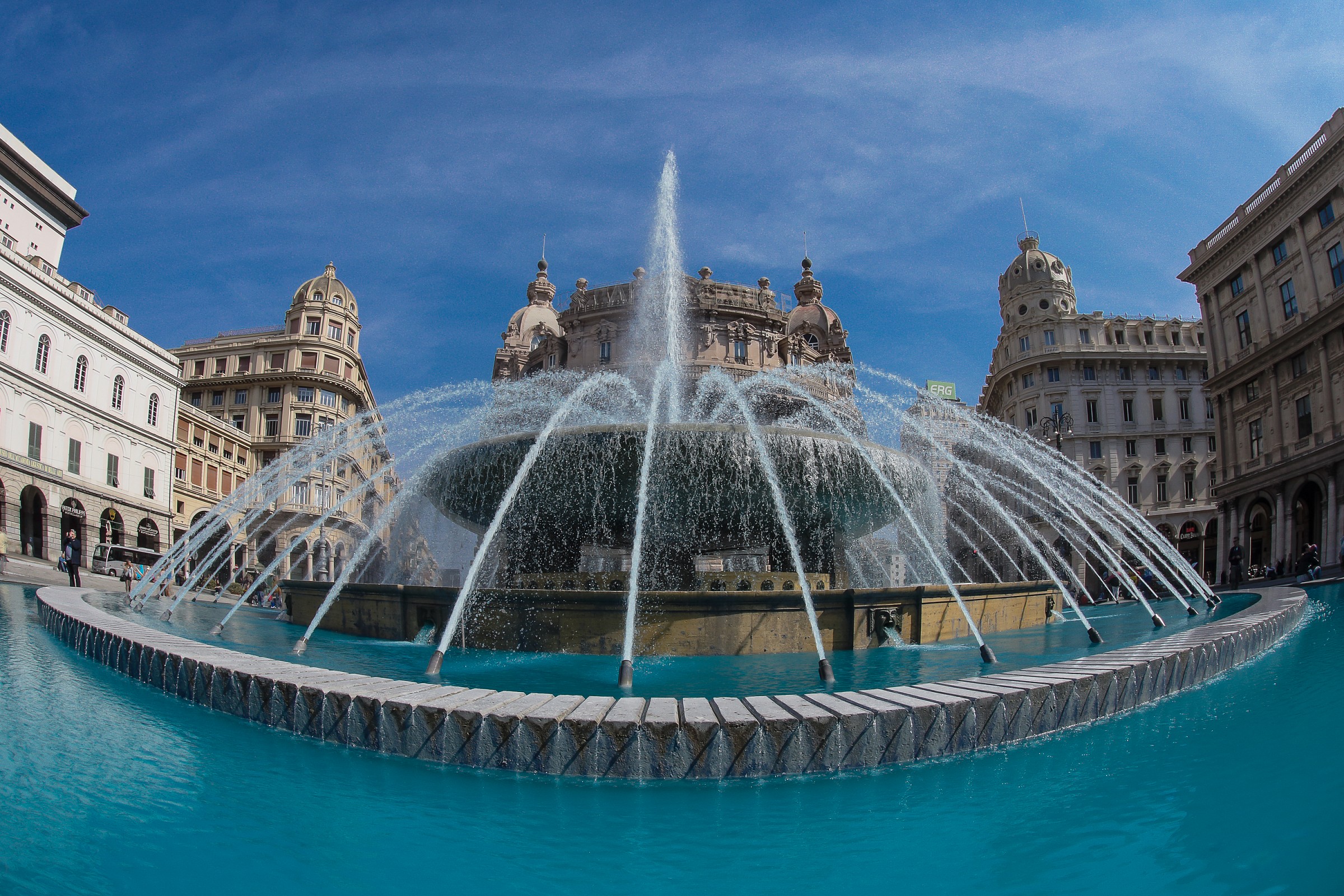 Fountain in Genoa