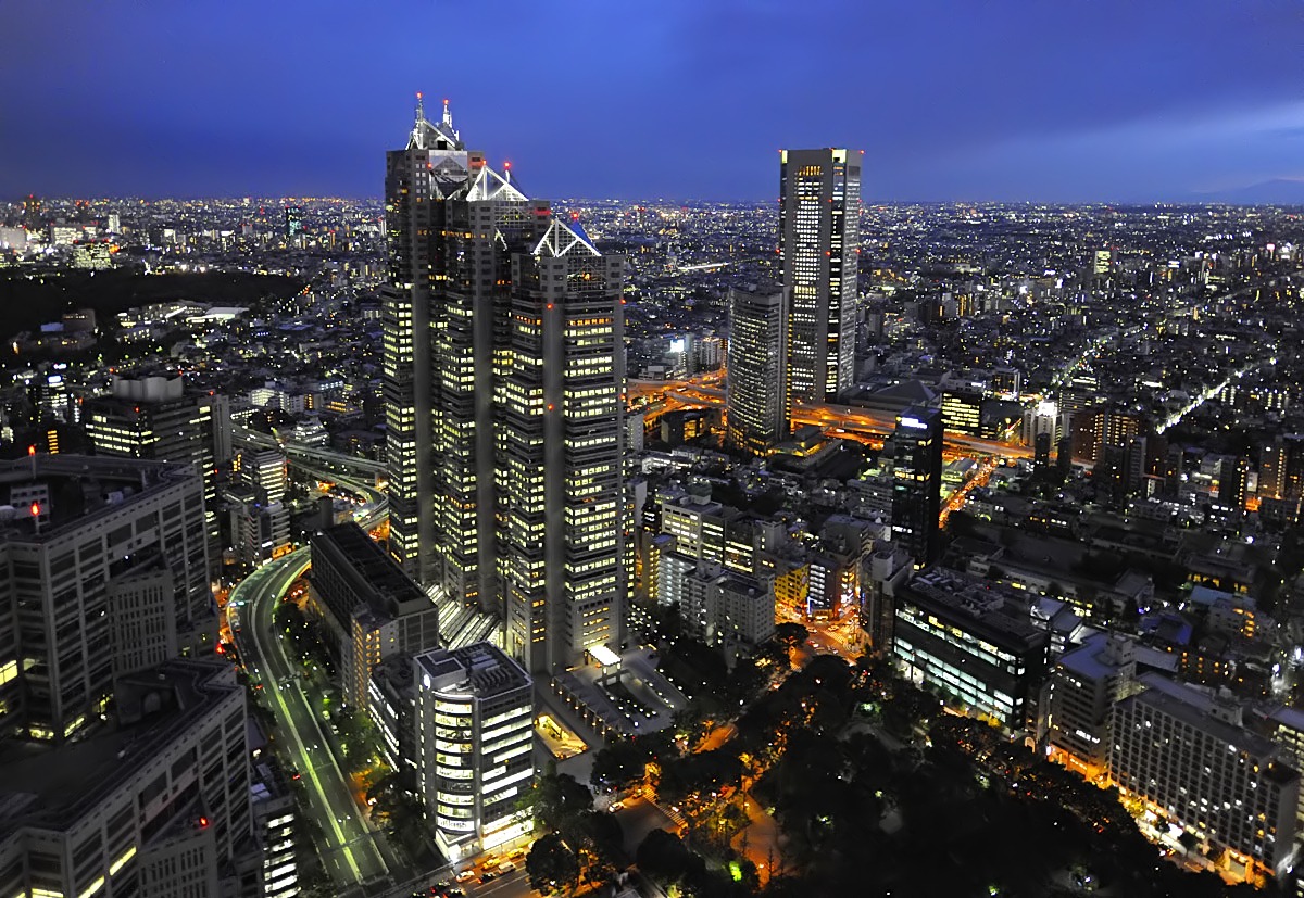 View from the Tokyo Metropolitan Building
