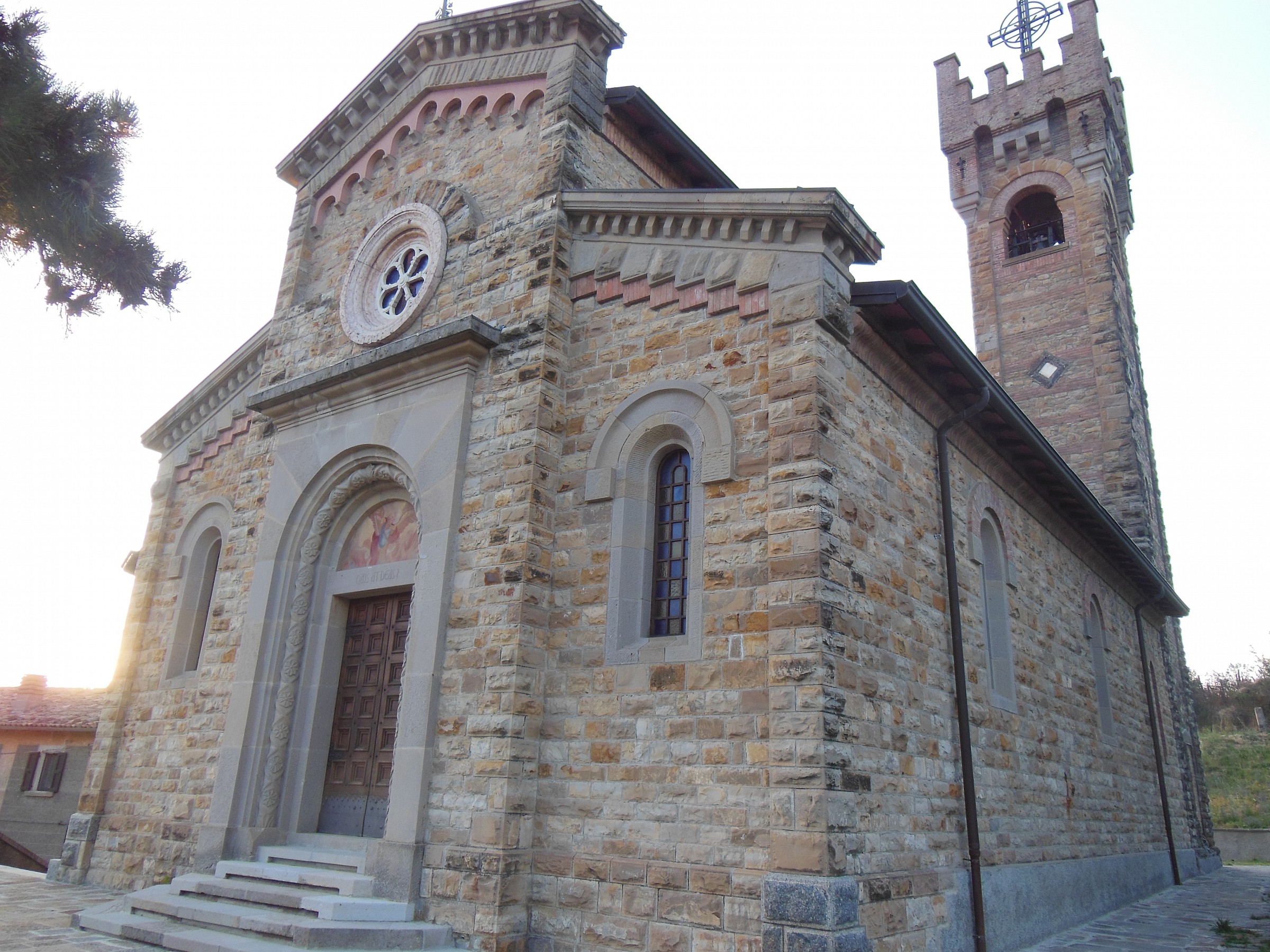la chiesa del mio borgo (Corniana).