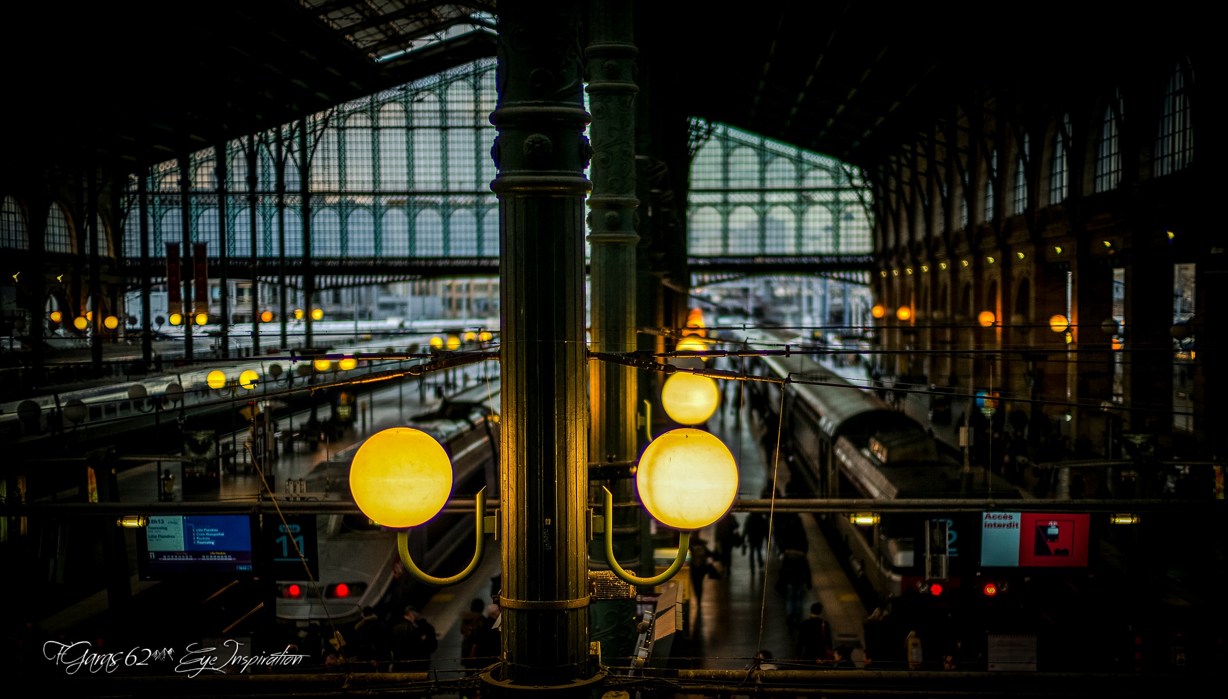 Gare du Nord - Parigi - Bokeh