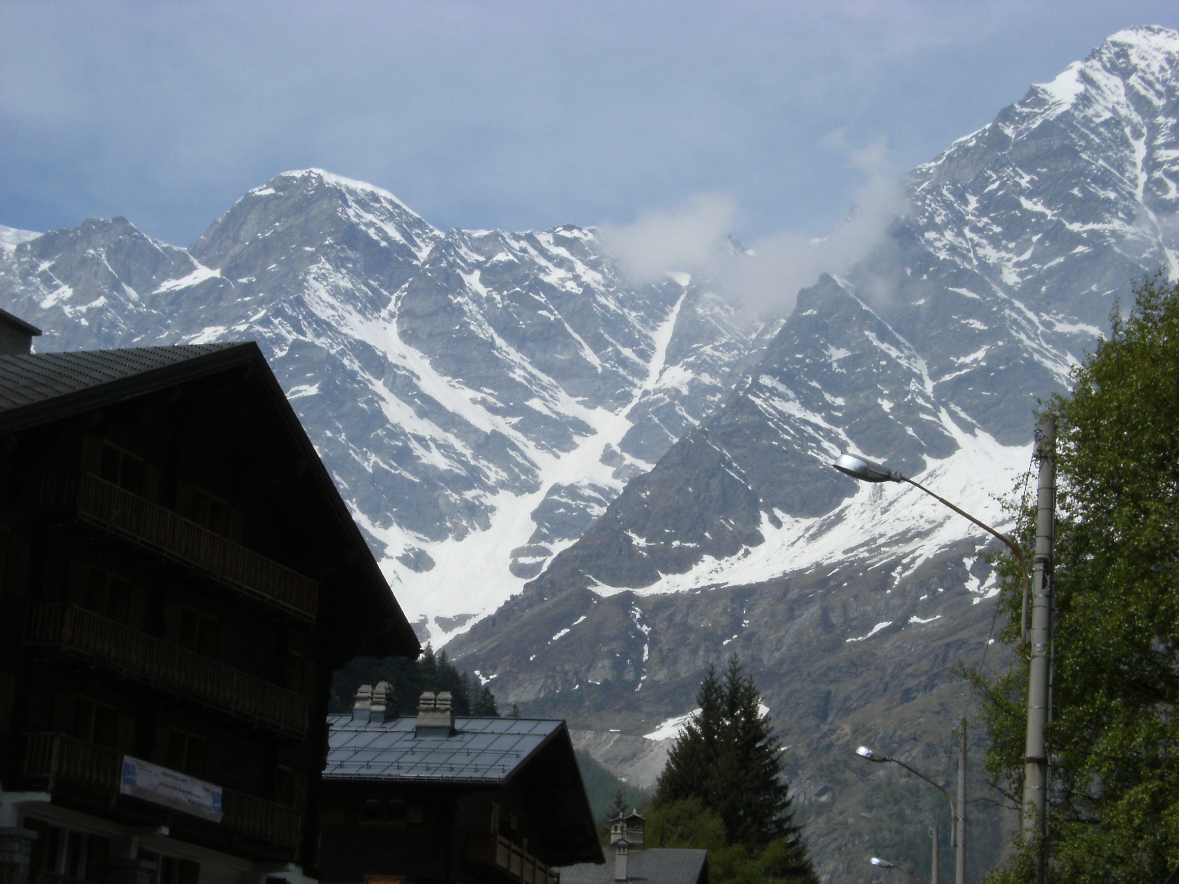 Macugnaga (Prov.Verbania): il Monte Rosa.