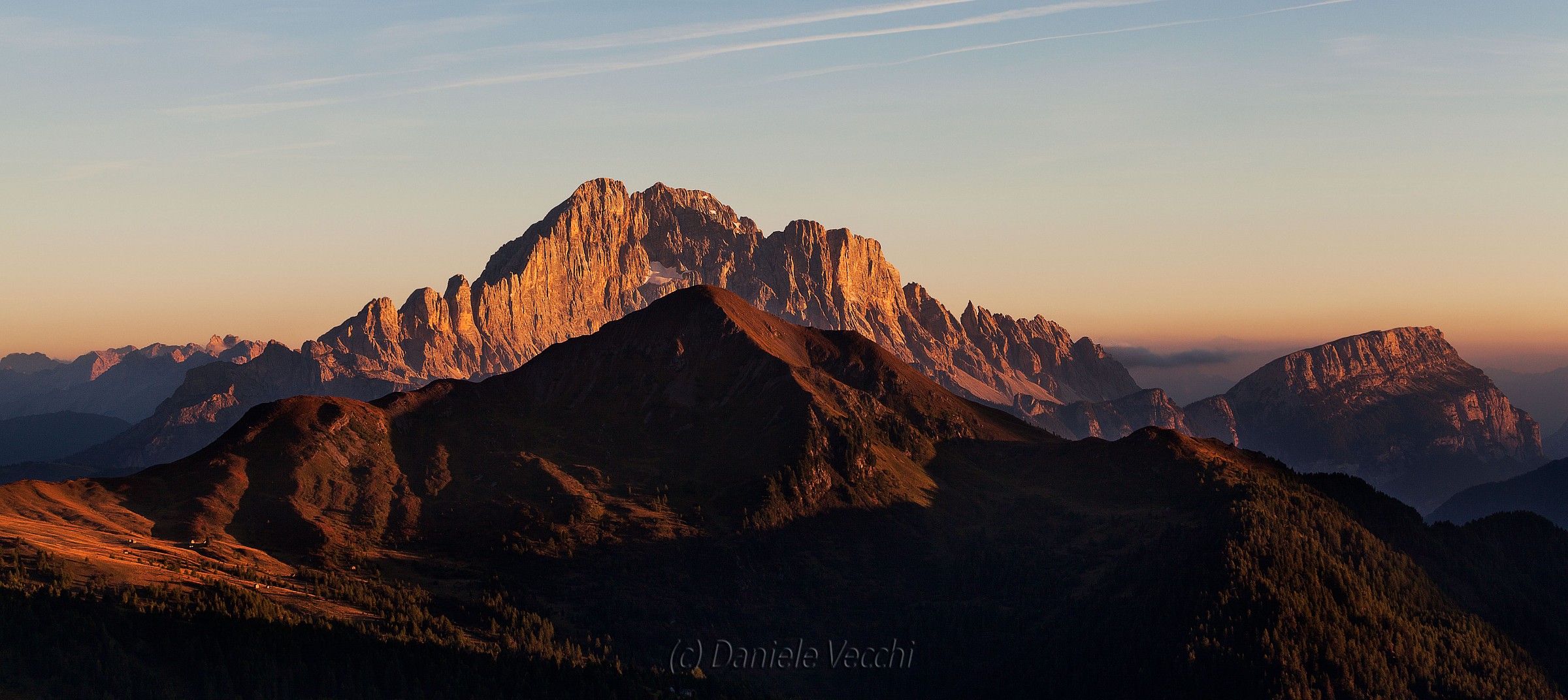 Dolomites hot. Autumn 2014