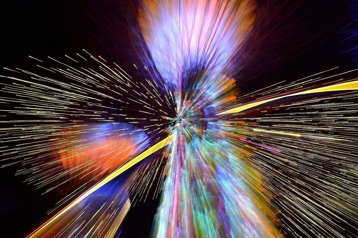 Light streaks_Gardens by the Bay_SG_April2015