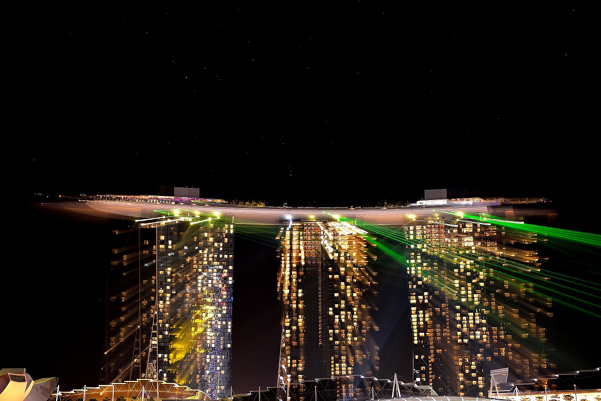 Laser reflections_Bay front_SG