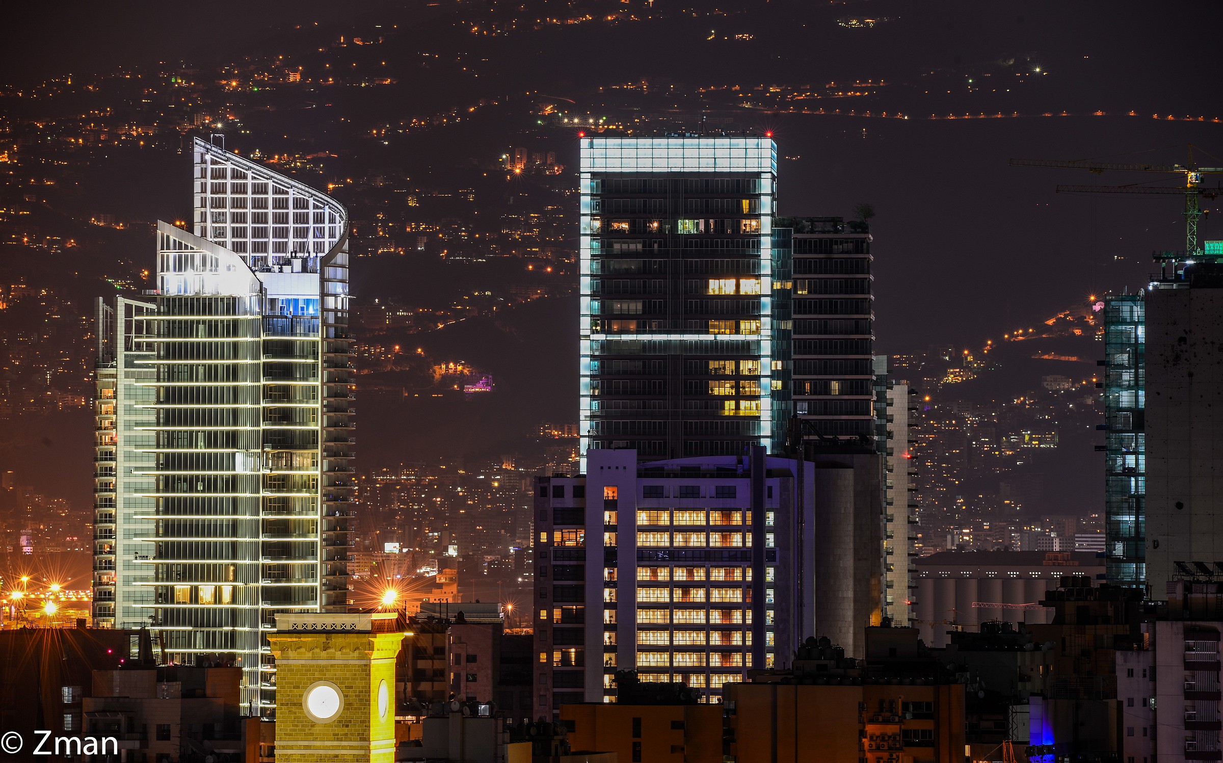 Beirut My City at Night