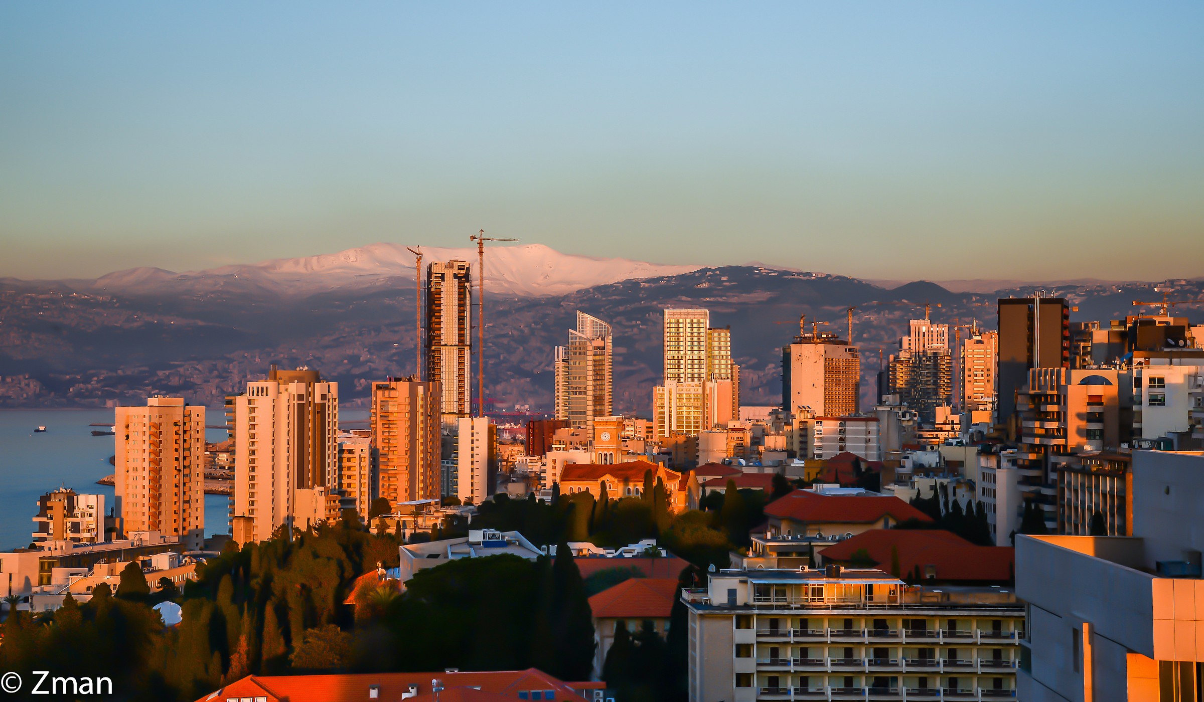 Beirut city Centre from my window