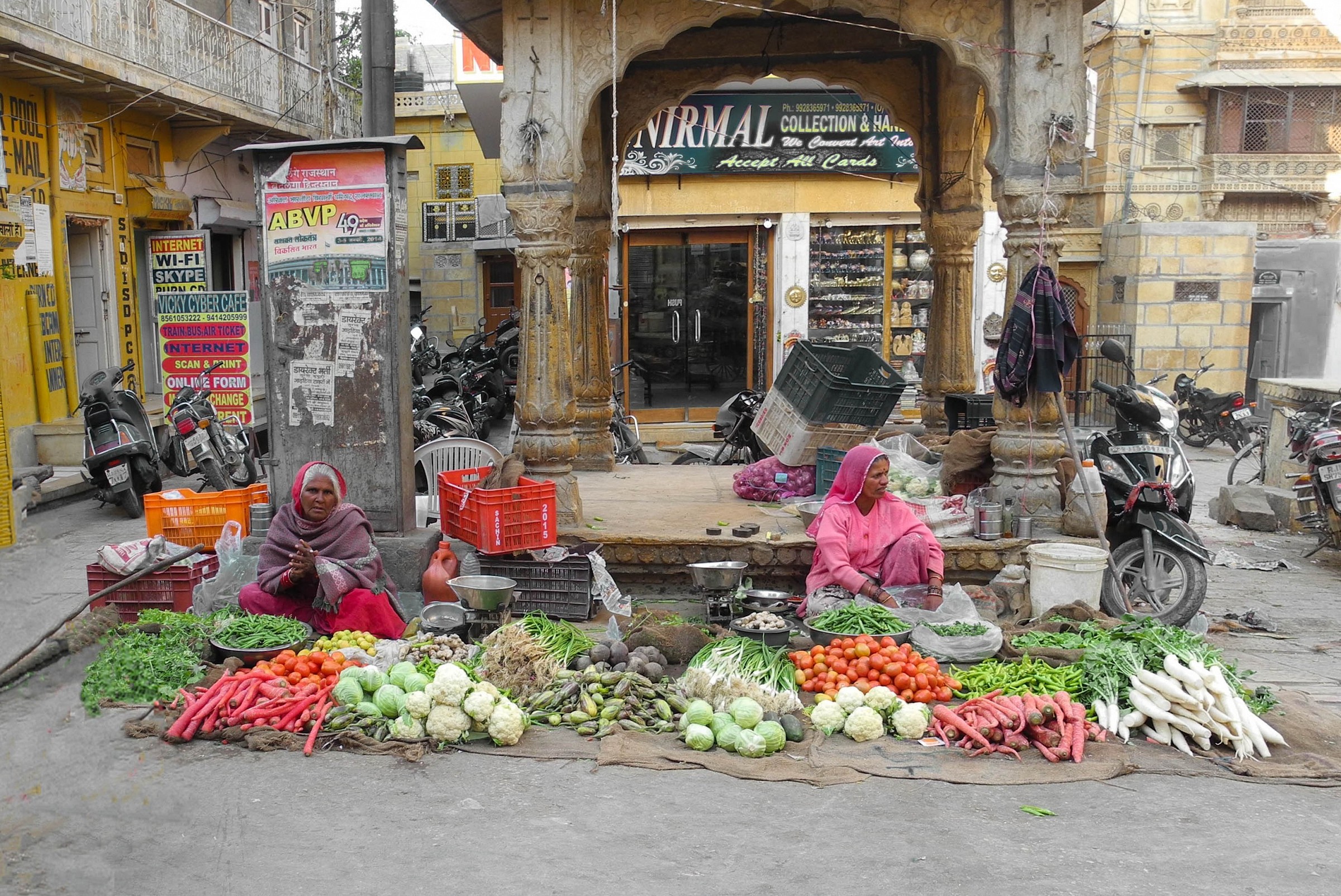 vegetables and wi-fi