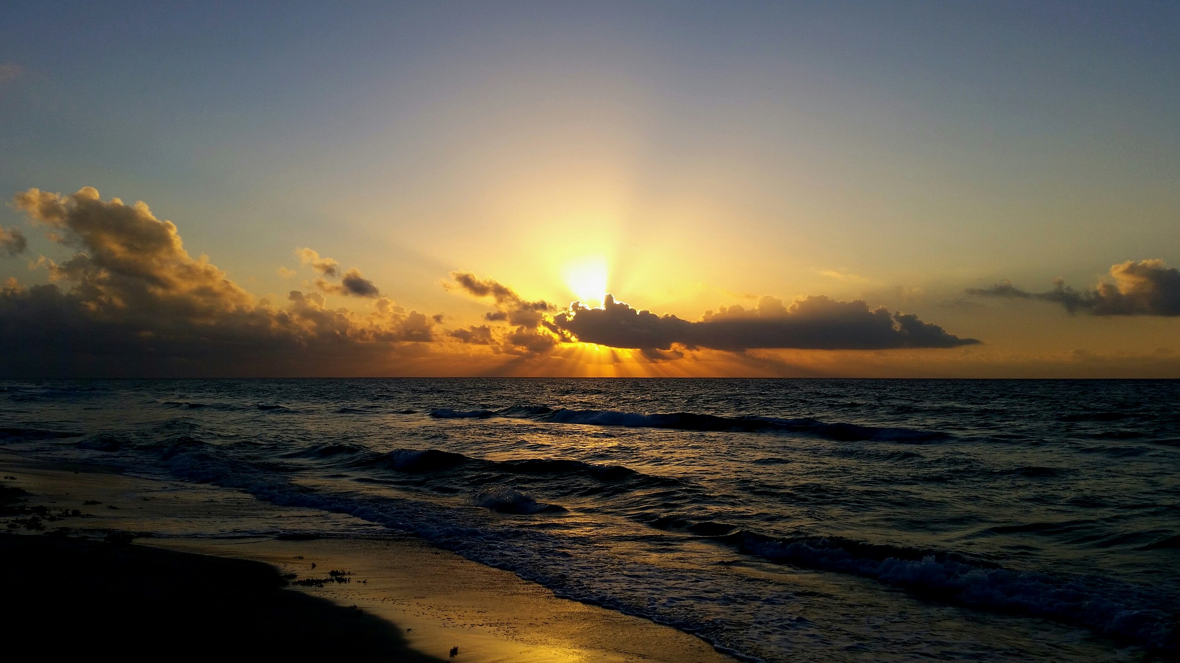 Alba in playa del Carmen