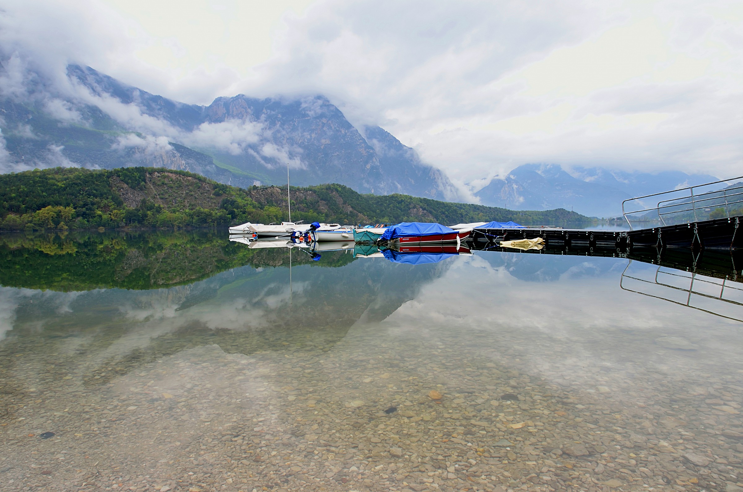 Reflections of mountain