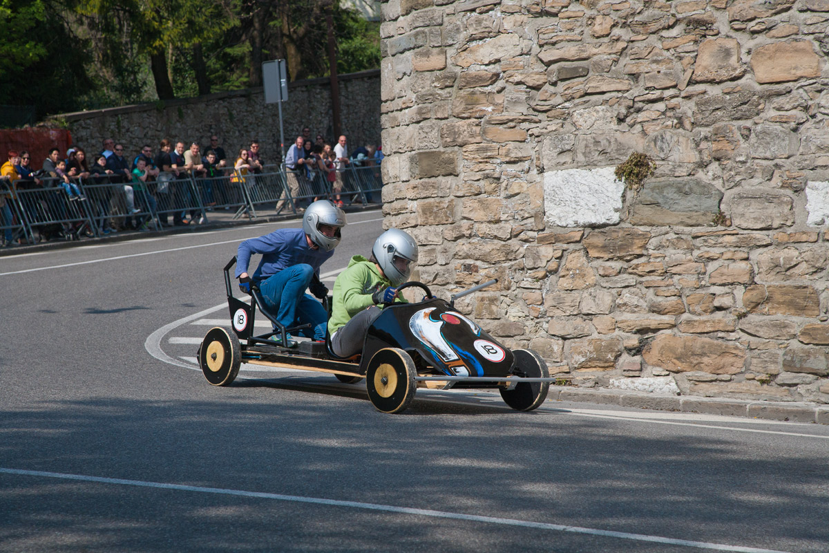 the first corner after the start