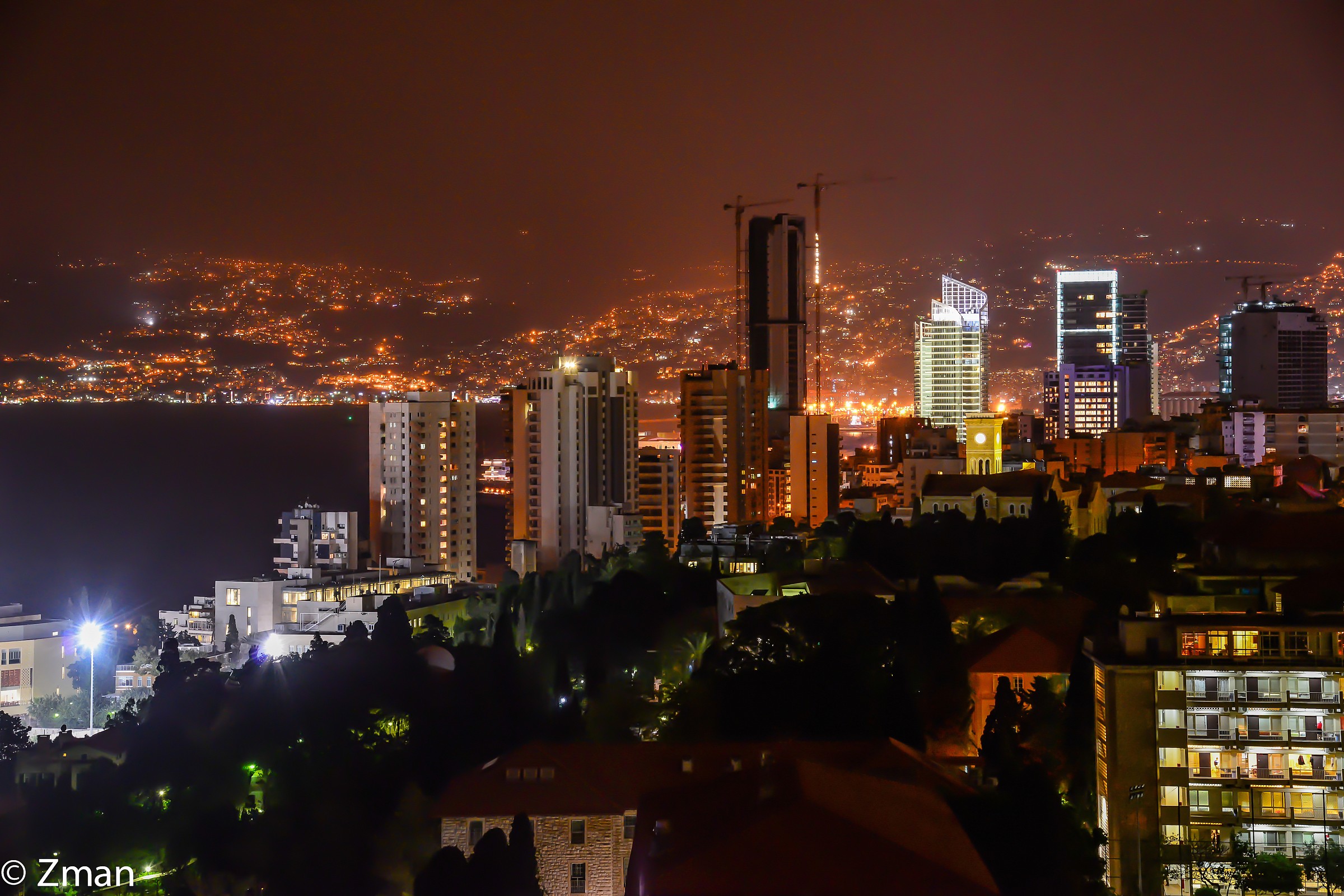 Beirut City Centre at Night
