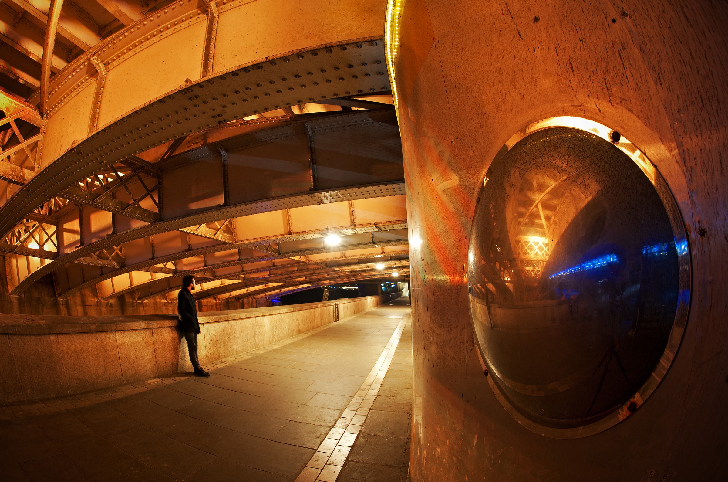 Under the Railway Bridge