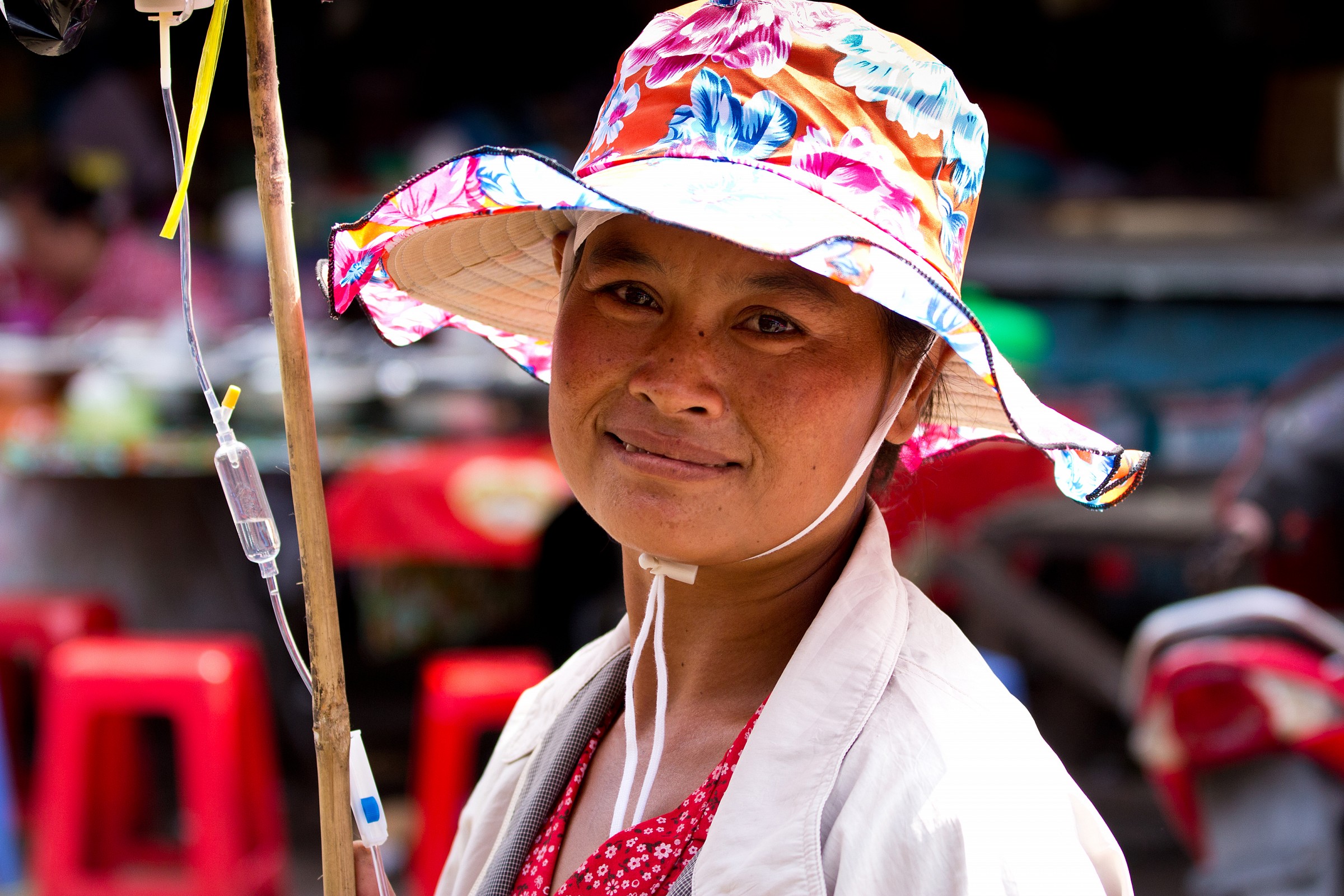 Cambodia: smile veiled by the disease