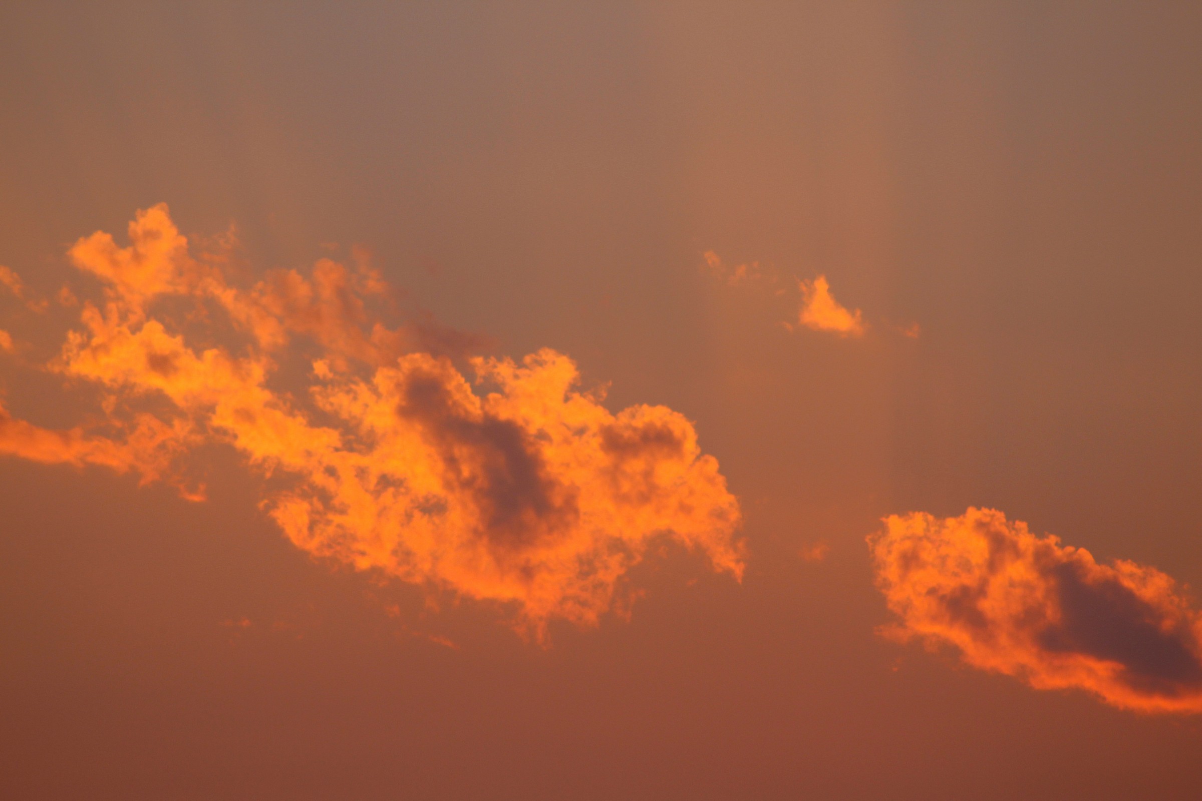 Clouds at sunset