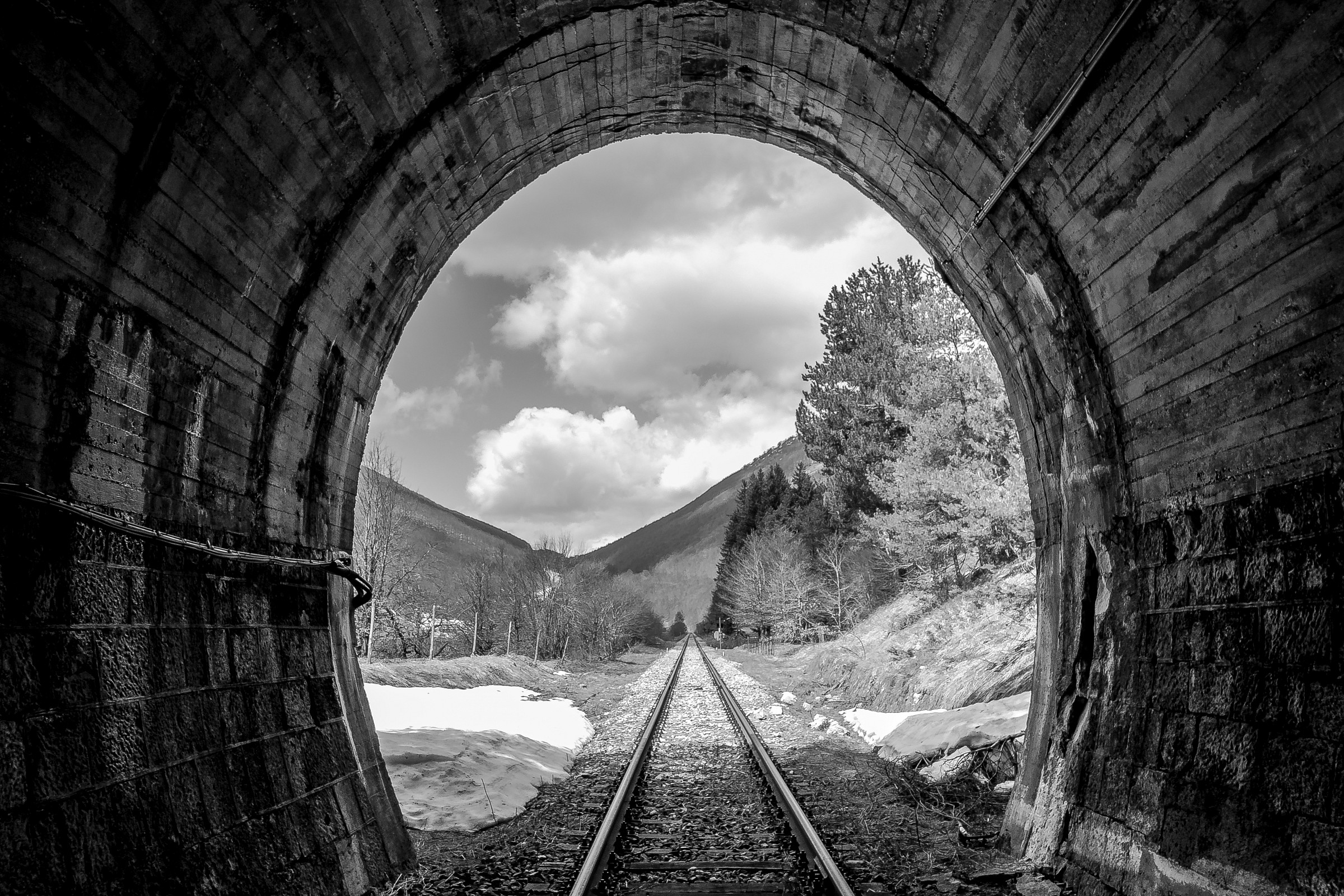 Nei Pressi Della Stazione Di Palena (ch)