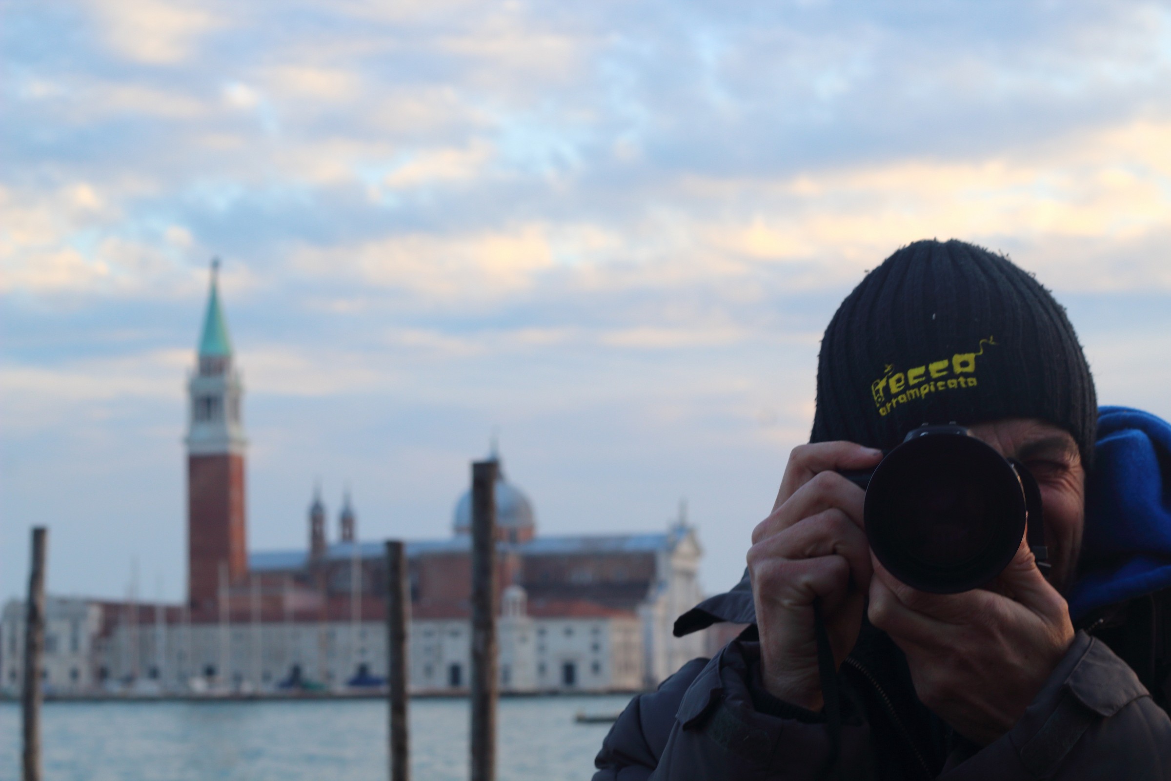 Fotobomber in Venice