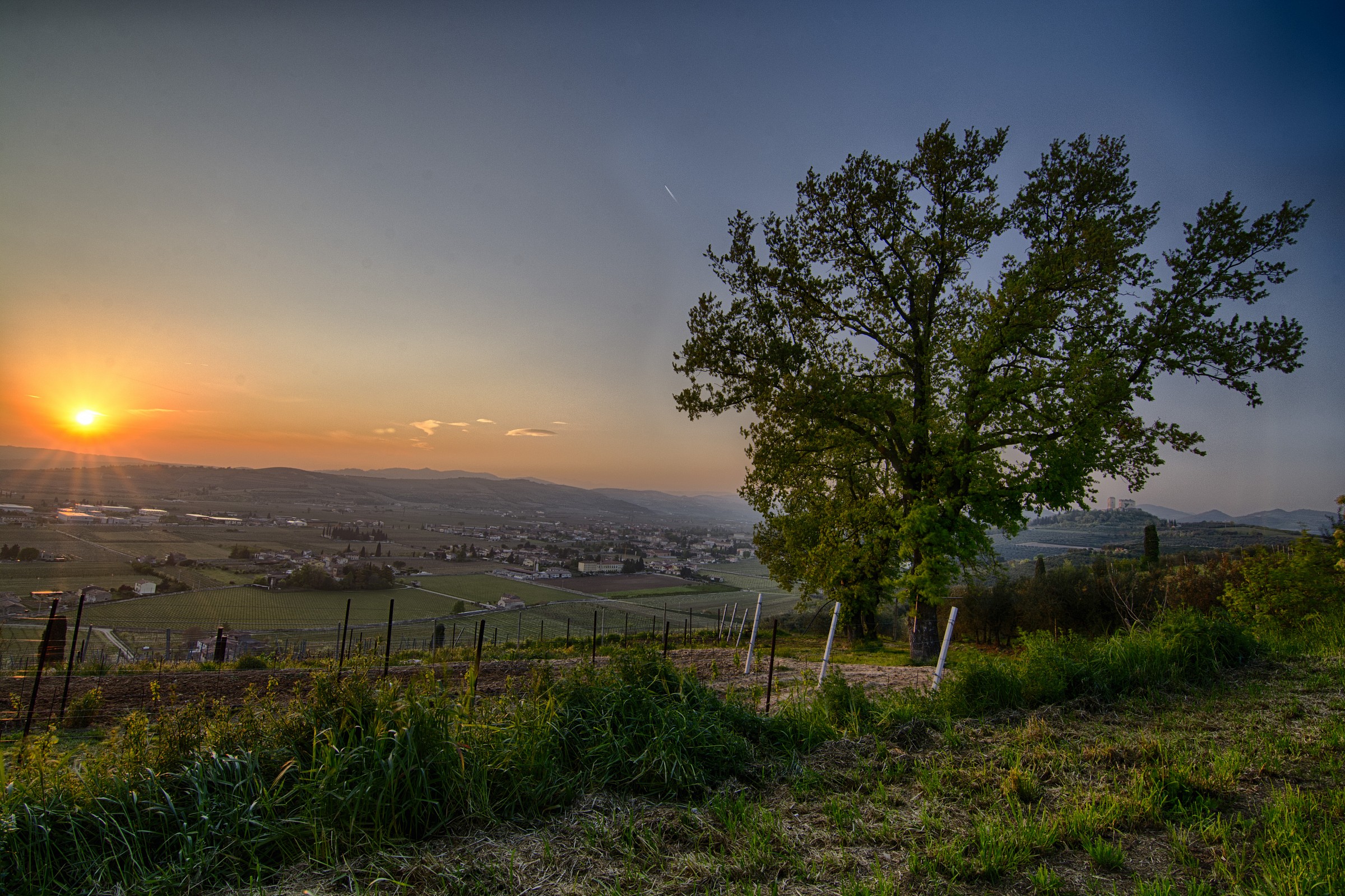 HDR Tramonto su Illasi