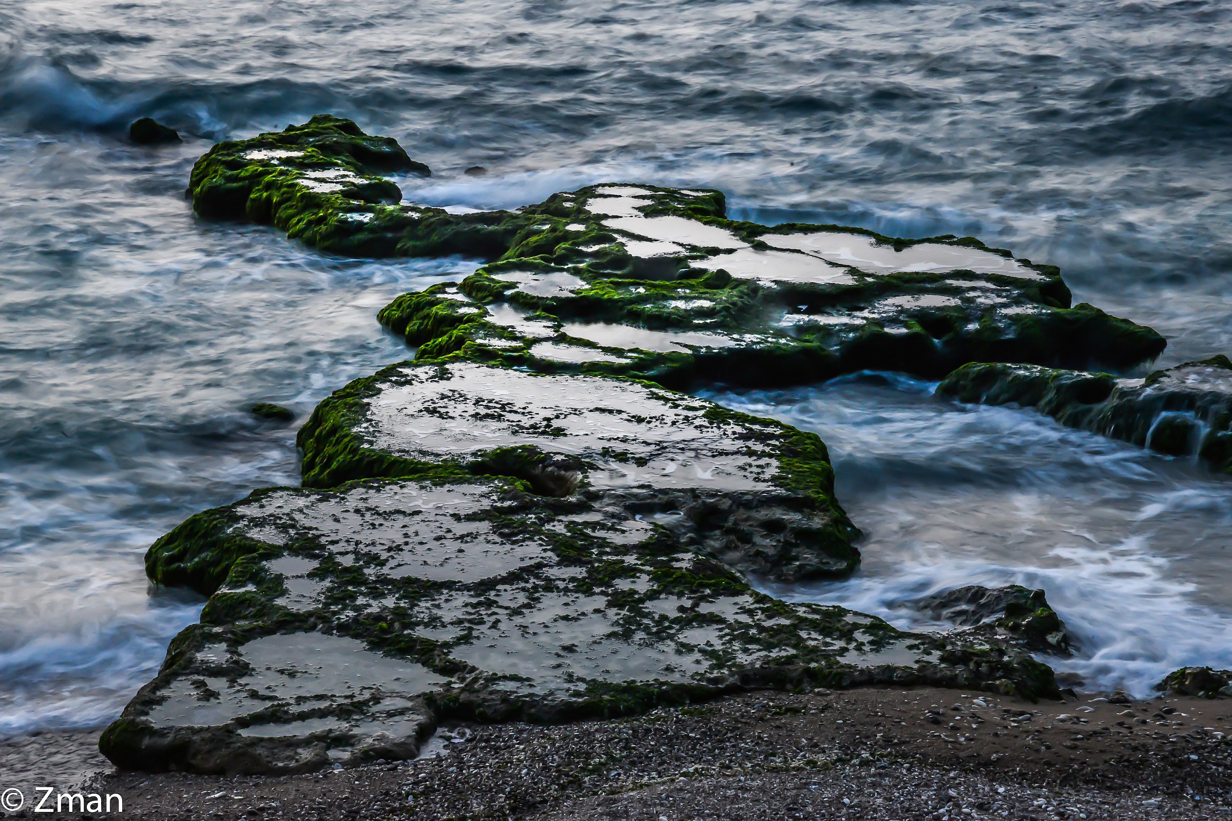 The Rough Sea and The Rocks