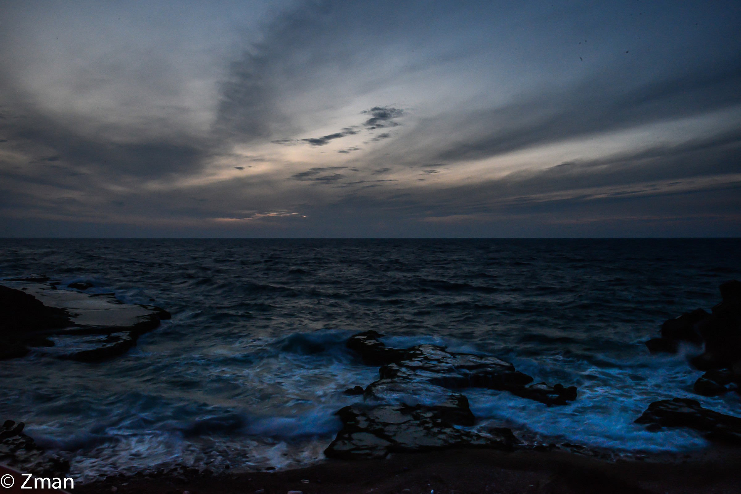 The Rough Sea and The Rocks