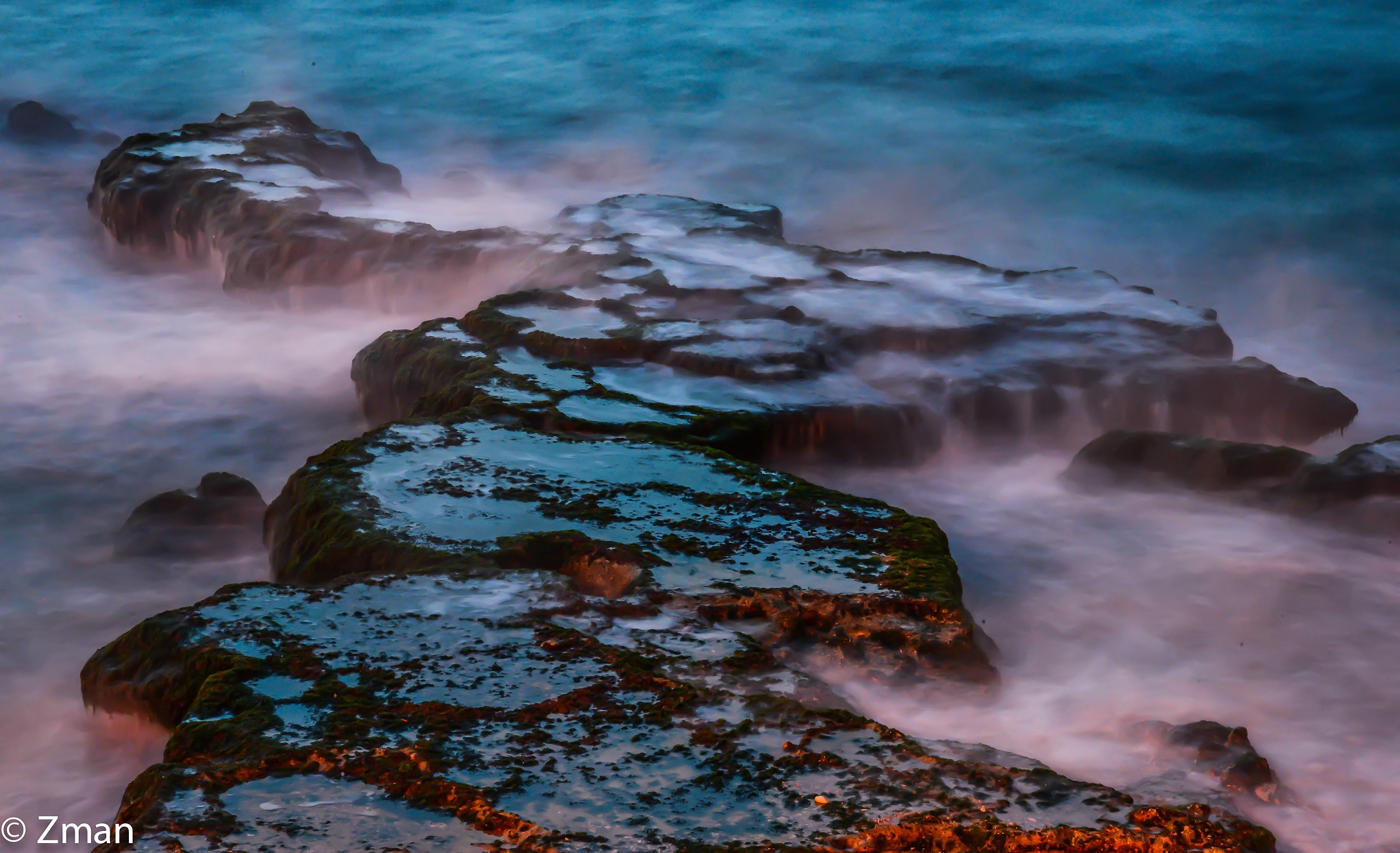 The Rough Sea and The Rocks