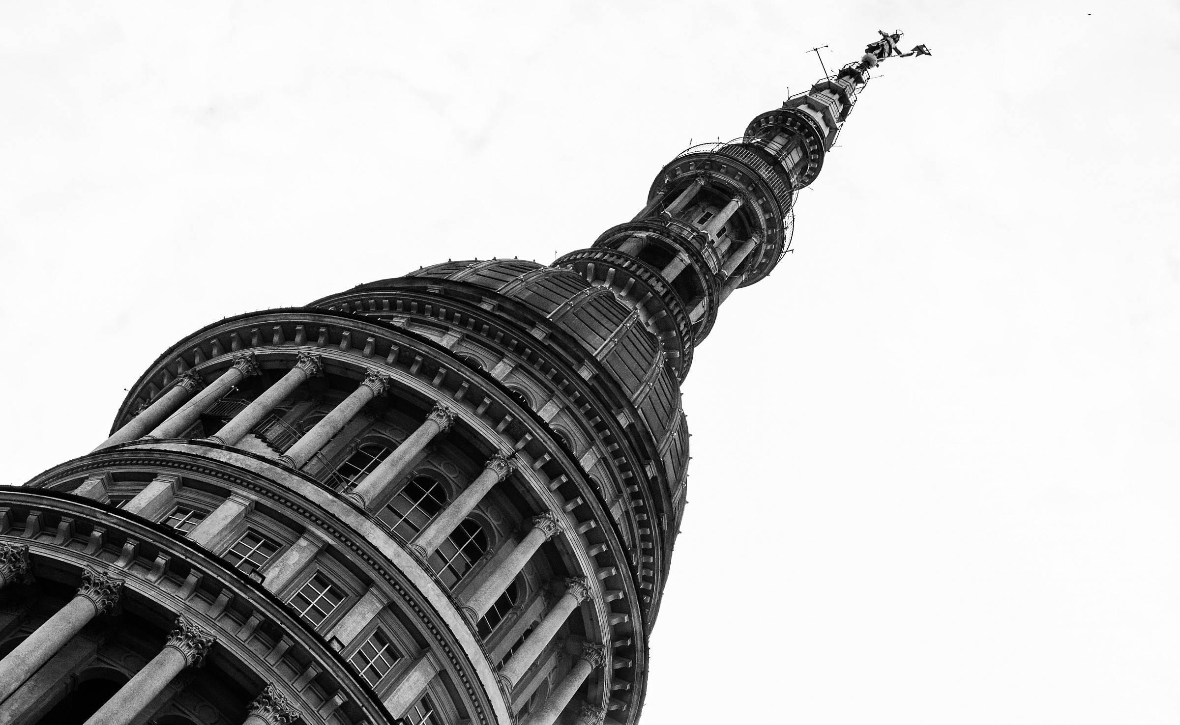 Novara: the Dome of the Basilica of San Gaudenzio