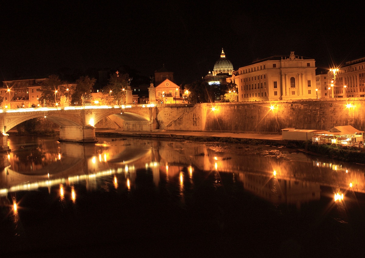 Rome at night