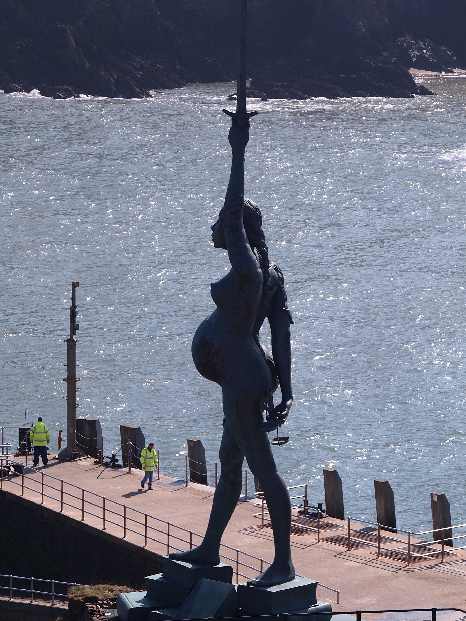 Damian HURSTS Verity a Ilfracombe Devon 3