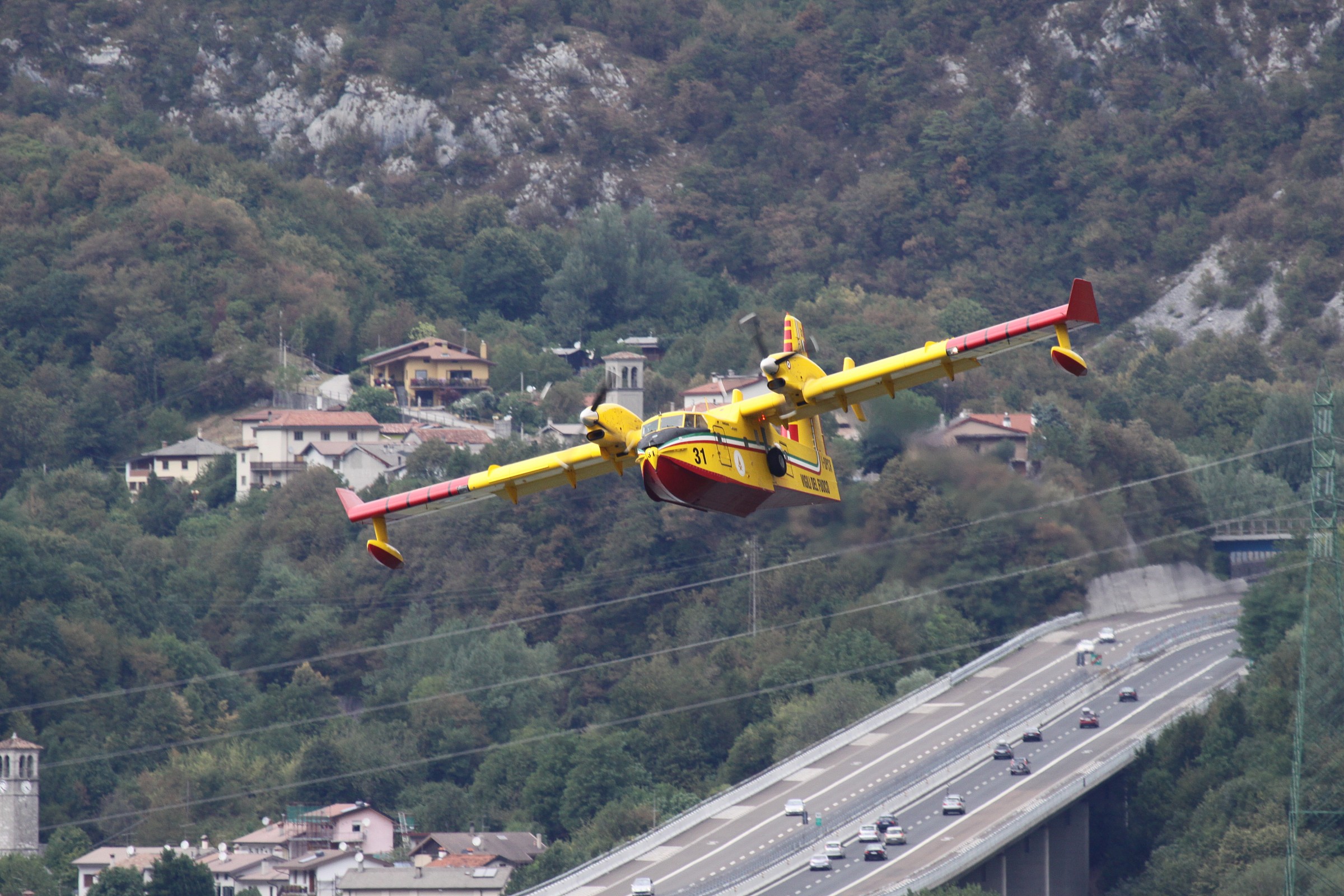 Canadair all'opera