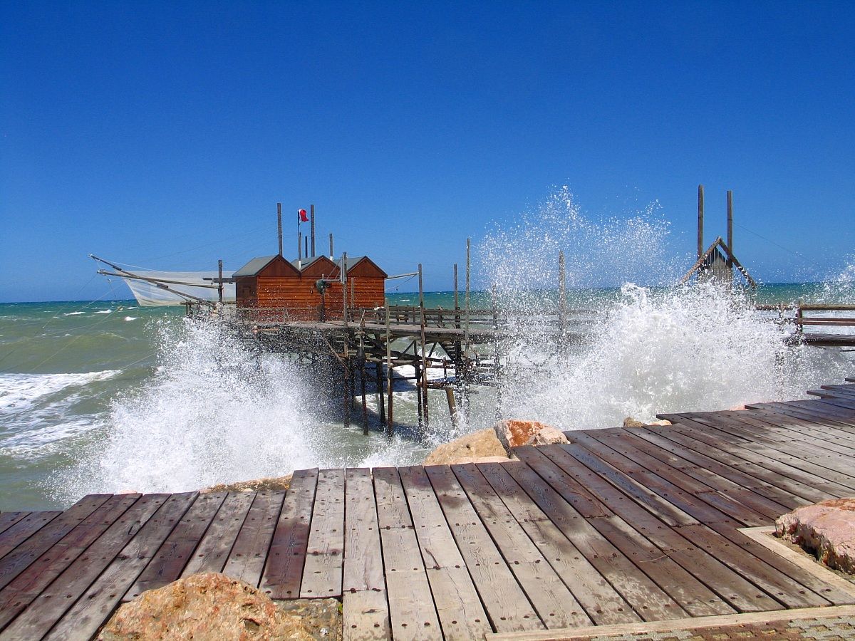 trabucco con spruzzo