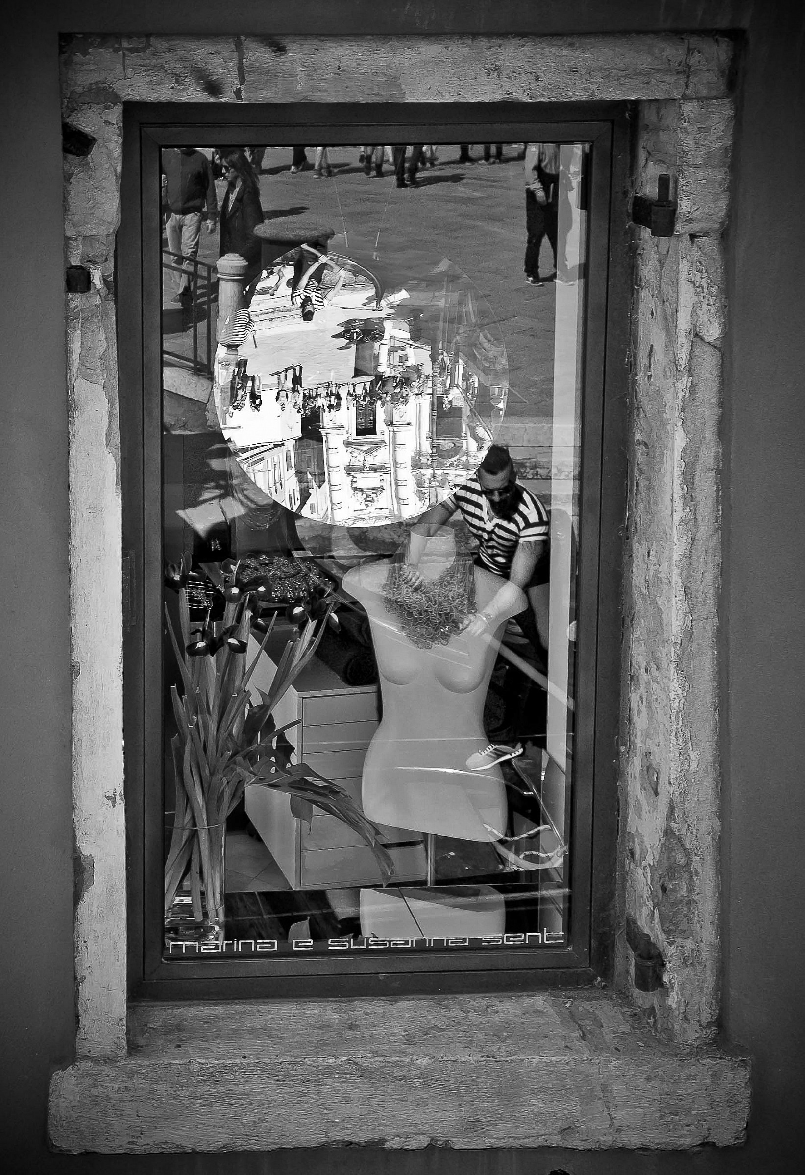 up down inside out: a window on the world