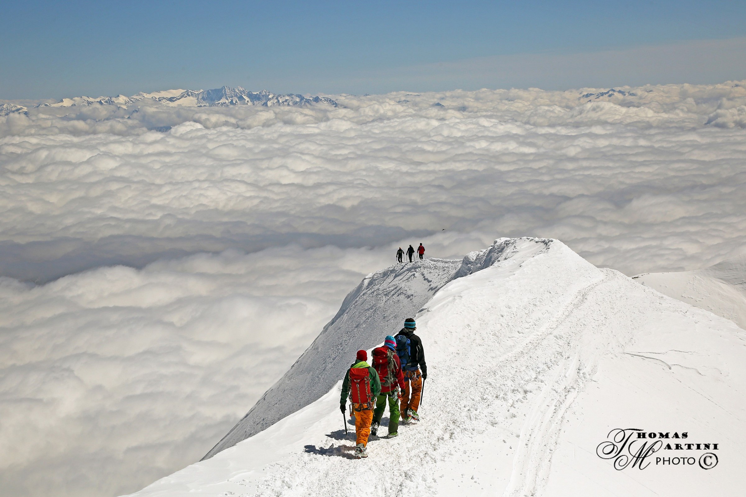 In the mountains ... ... above the sea!