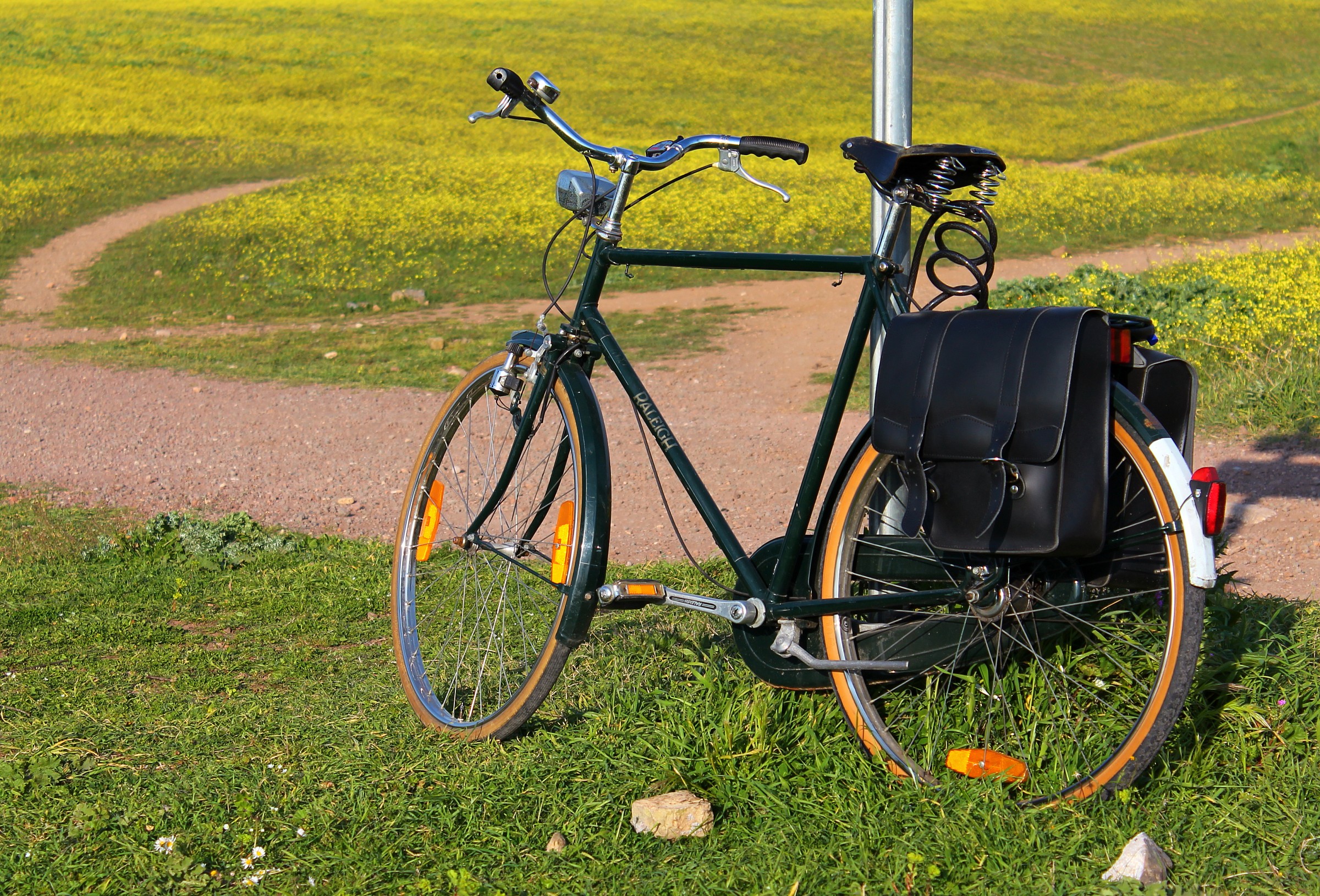 The bike in the valley